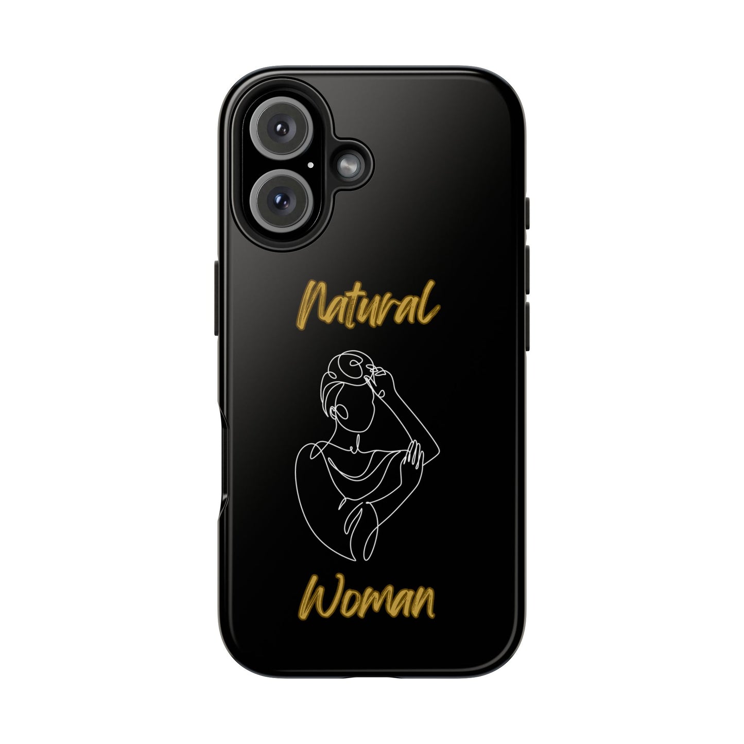 Natural Woman Style (WL)Tough Phone Cases BLACK