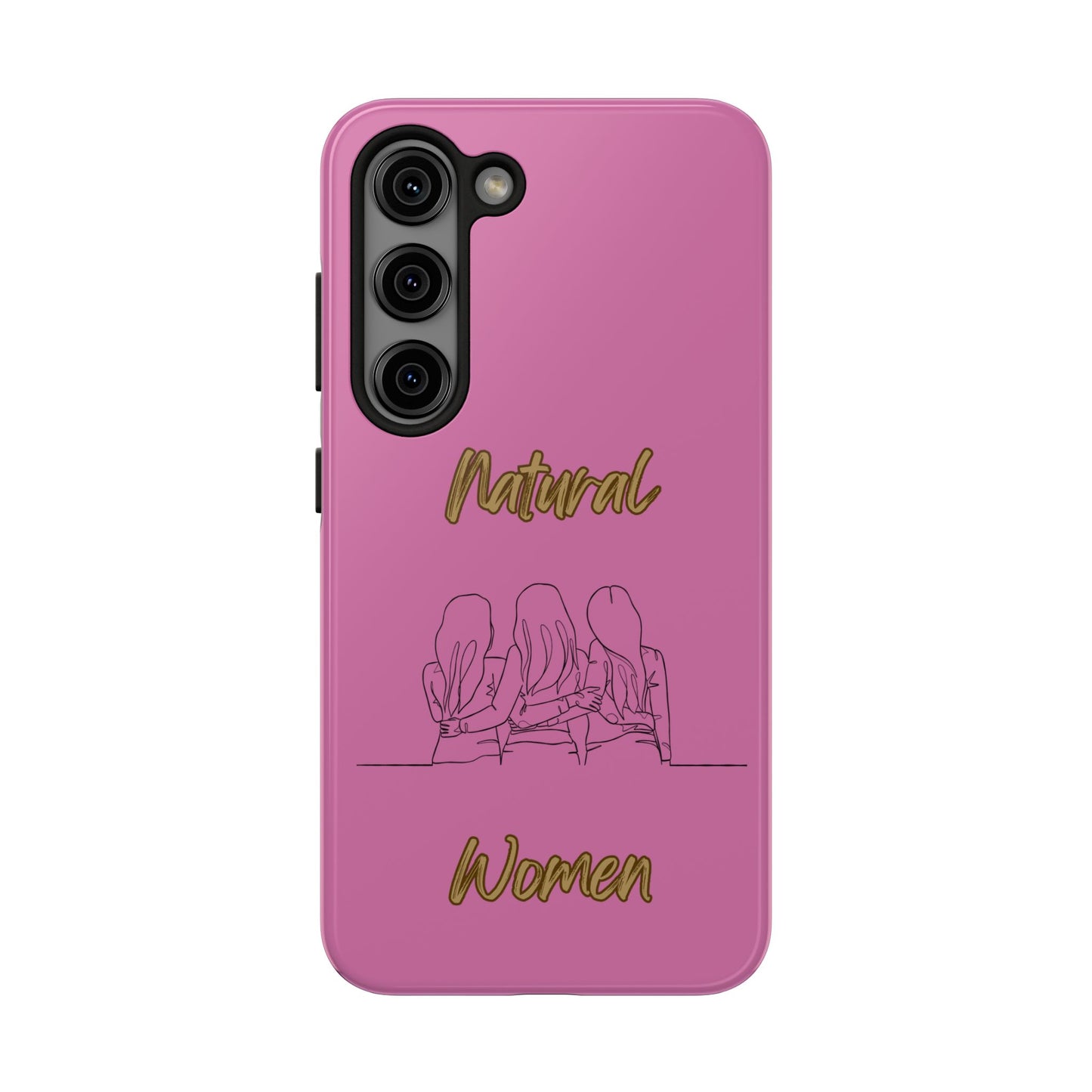 Natural Woman Loving Friends (BL)Tough Phone Cases LIGHT PINK