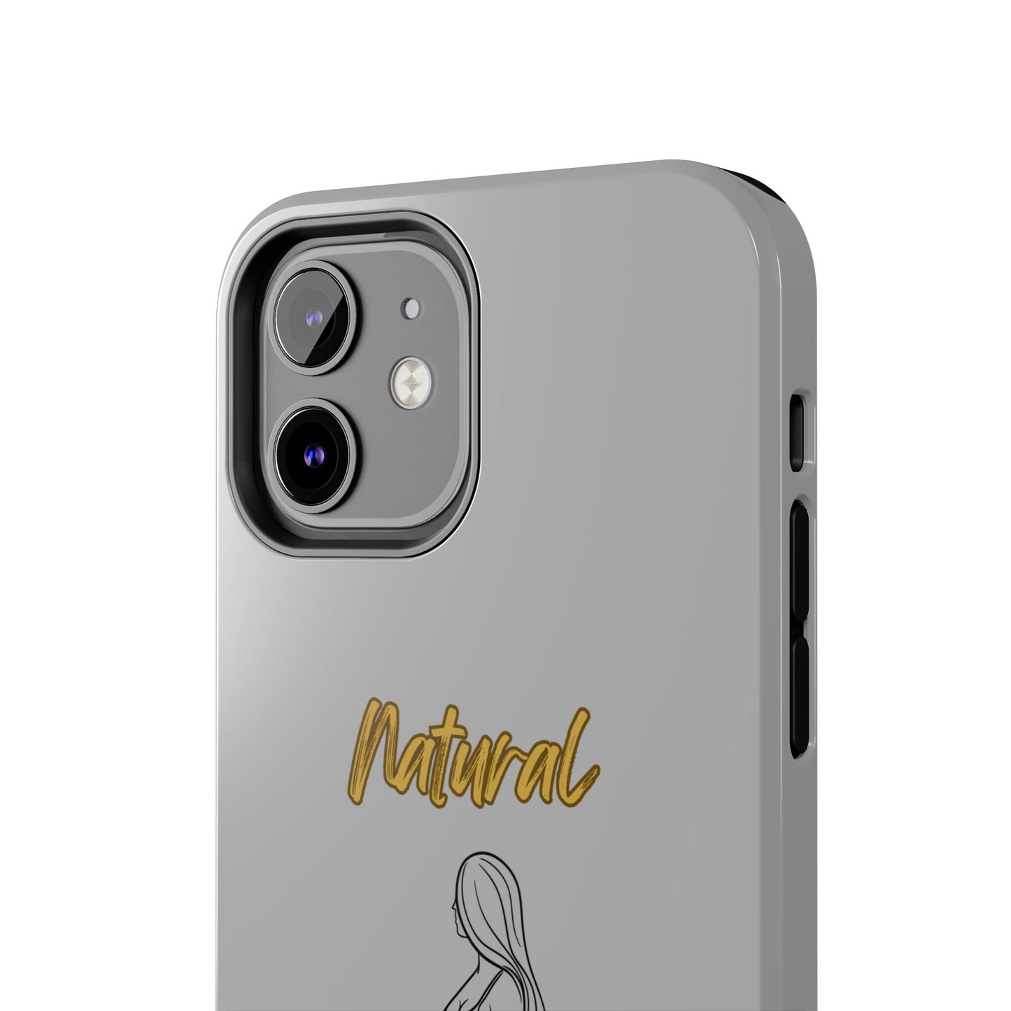 Natural Woman Expecting (BL)Tough Phone Cases LIGHT GREY