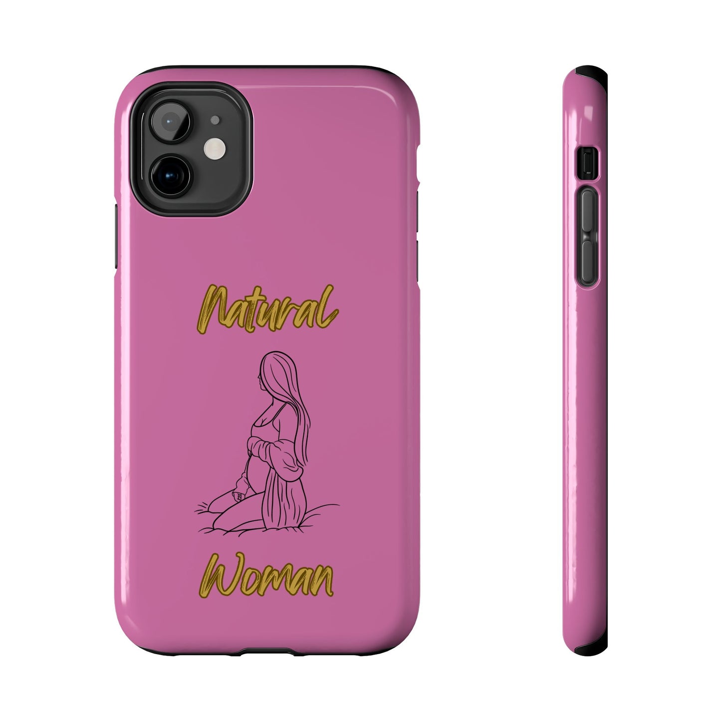 Natural Woman Expecting (BL)Tough Phone Cases LIGHT PINK