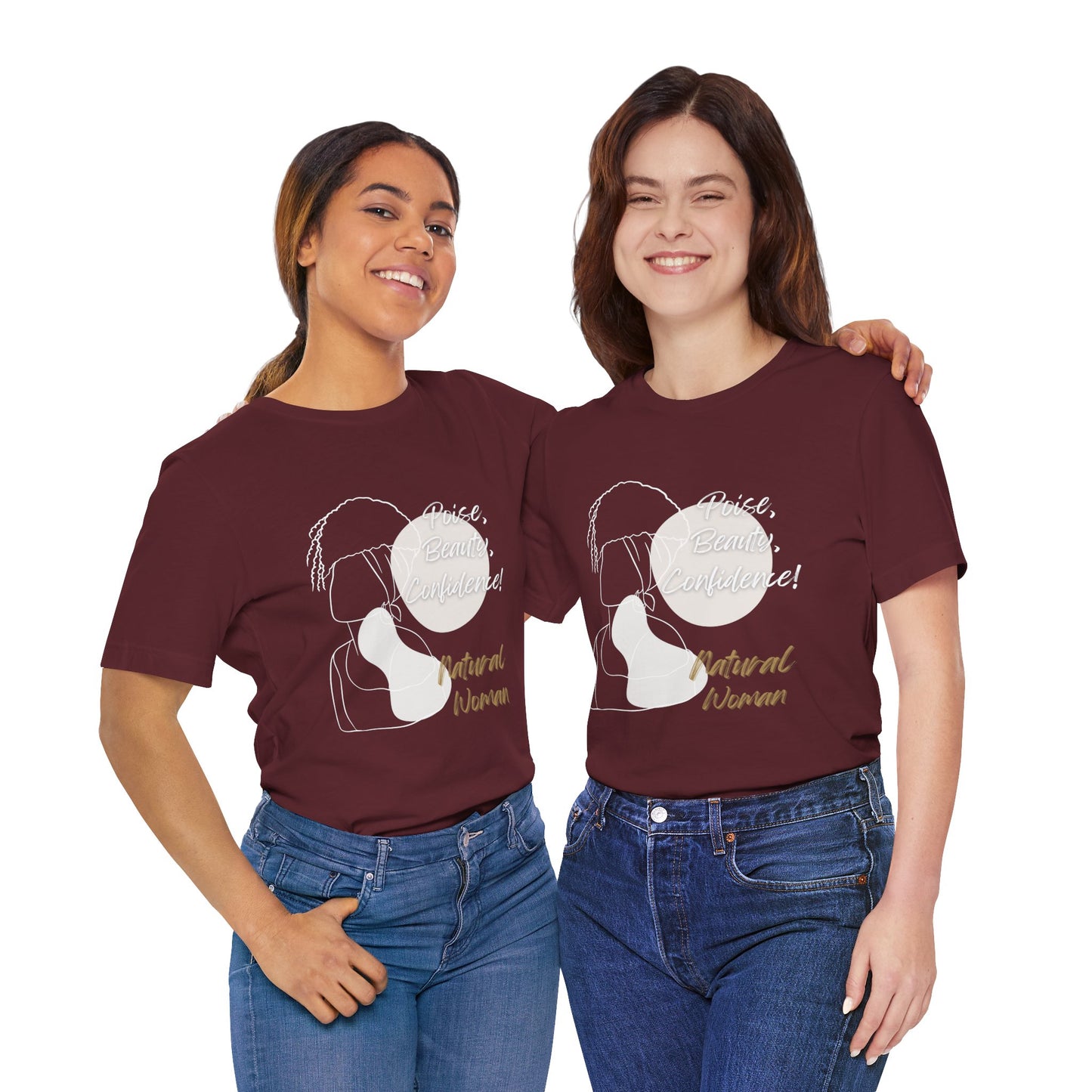 Natural Woman Puff (WL) Short Sleeve T-Shirt