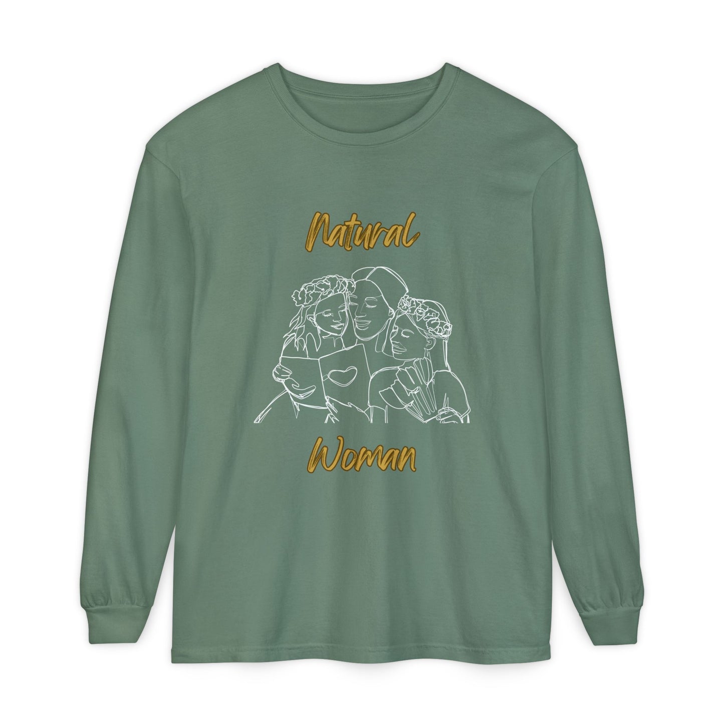 Natural Woman Me & My Girls (WL) Long Sleeve T-Shirt
