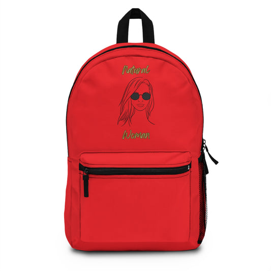 Natural Woman Shades (BL) Backpack RED