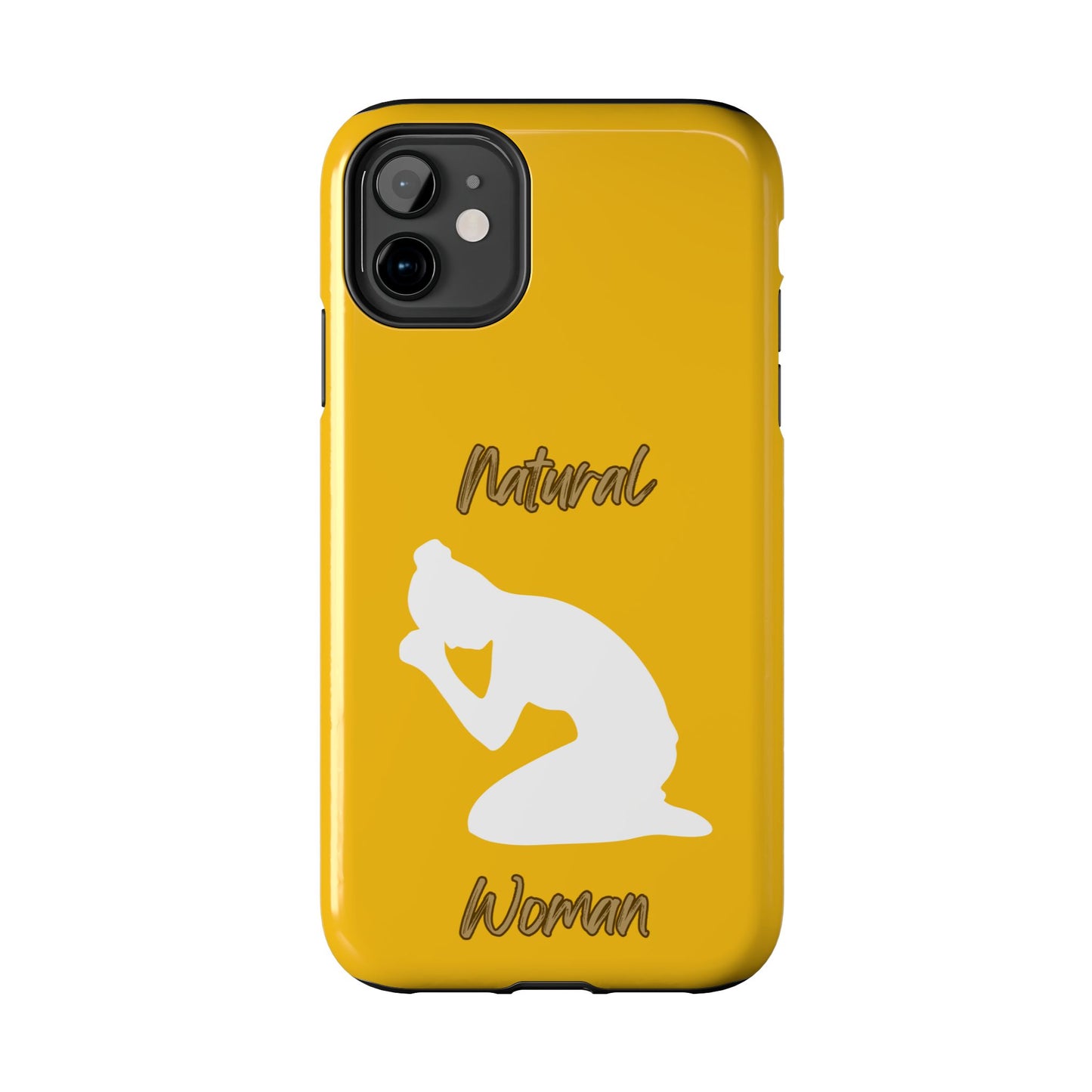 Natural Woman Pray (WL) Tough Phone Cases YELLOW