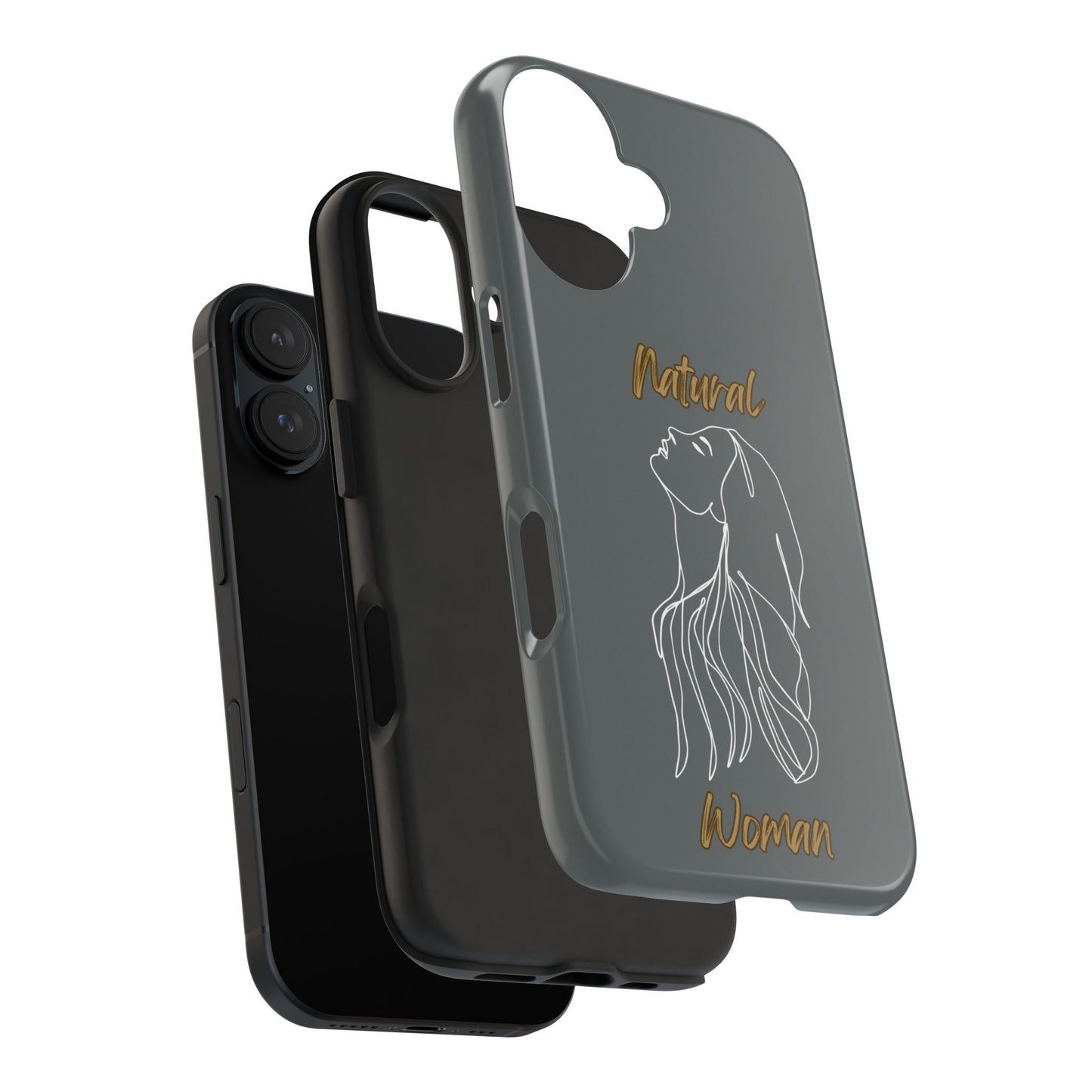 Natural Woman Appreciation (WL)Tough Phone Cases DARK GREY