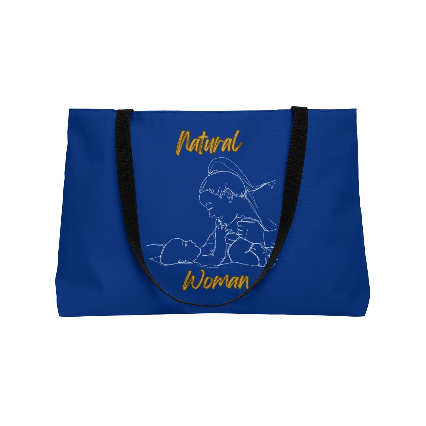 Natural Woman New Life (WL) Weekender Tote Bag DARK BLUE