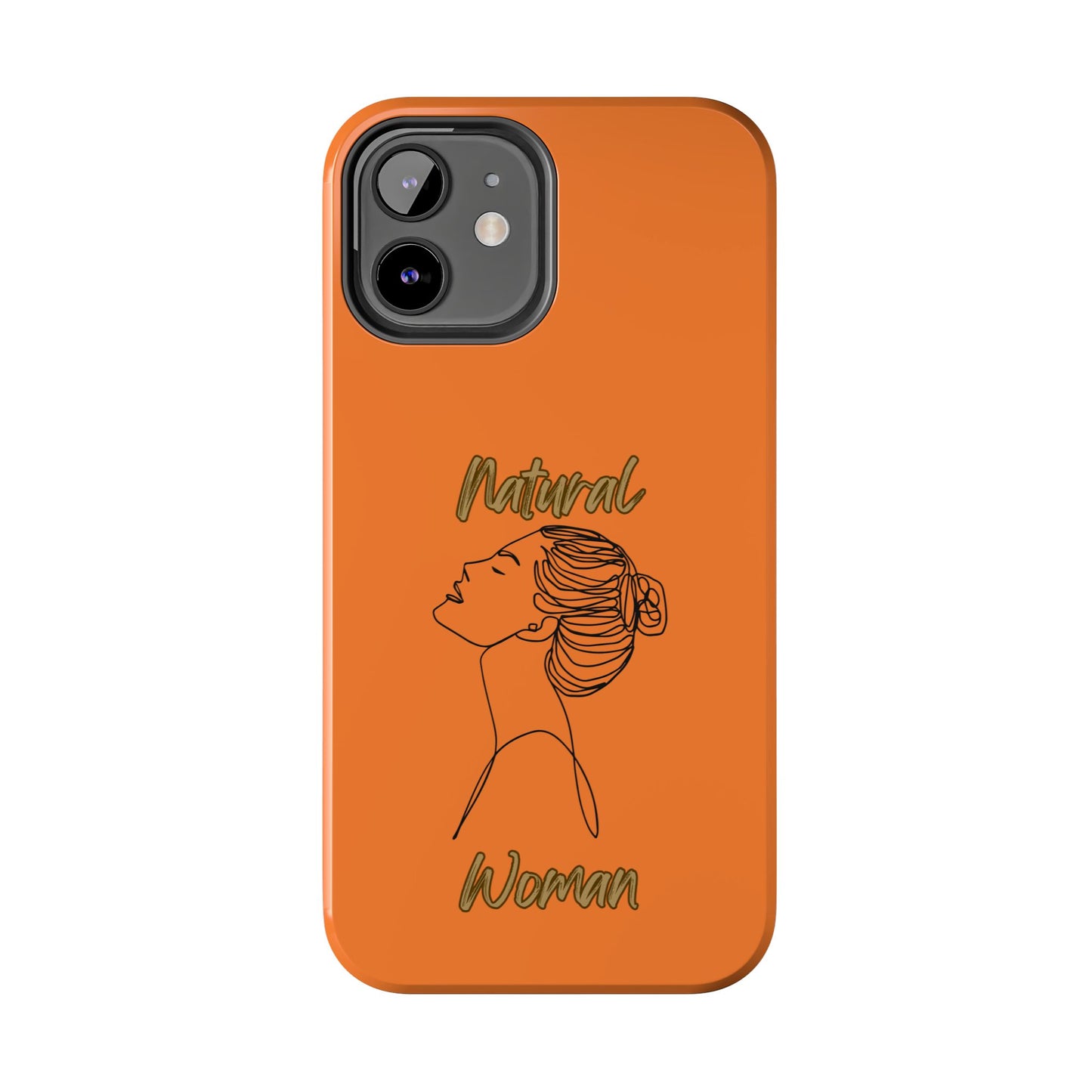Natural Woman Wet Bun (BL) Tough Phone Cases CRUSTA