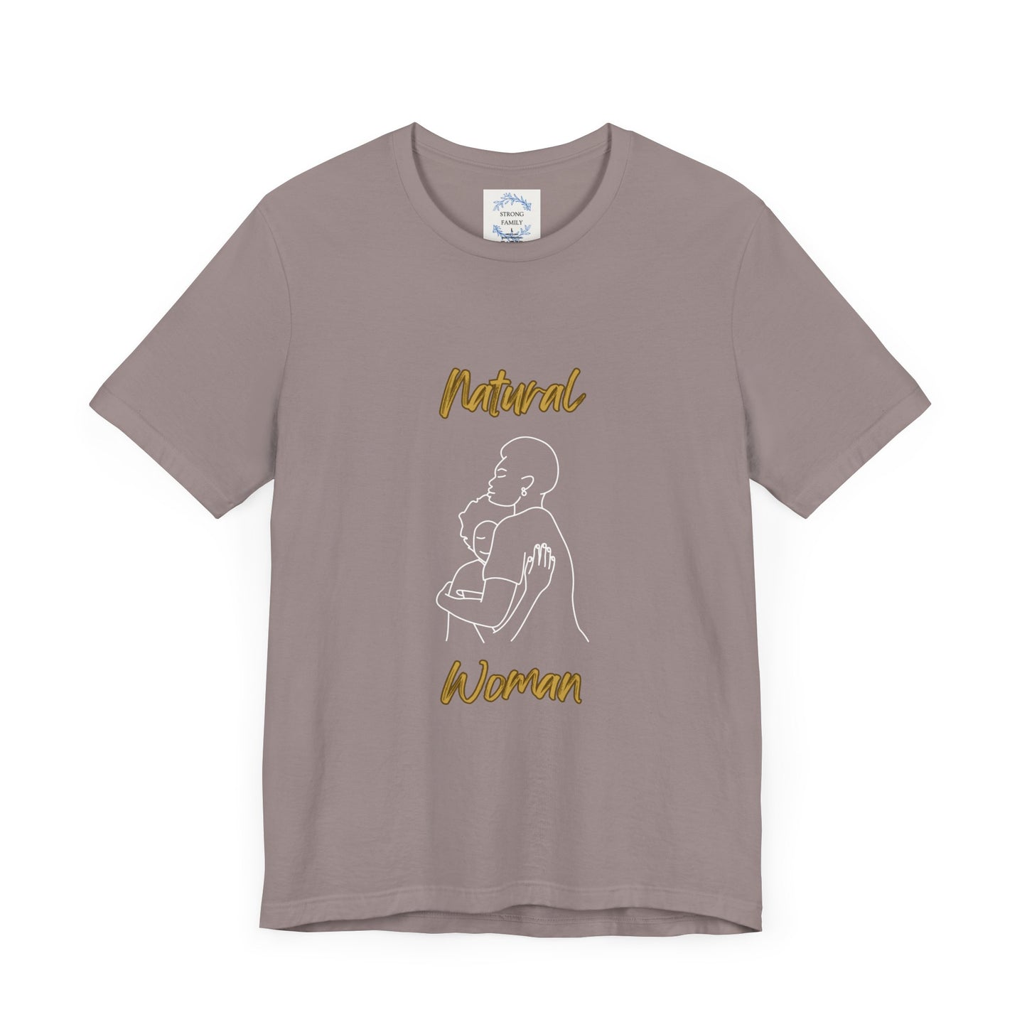 Natural Woman Safe With Momma (WL) Short Sleeve T-Shirt EXPRESS DELIVERY