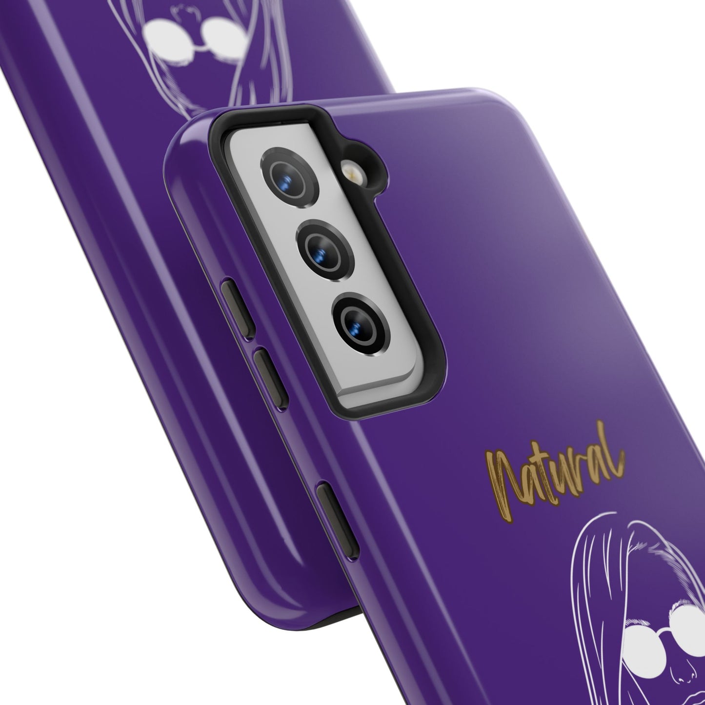 Natural Woman Shades (WL)Tough Phone Cases PURPLE