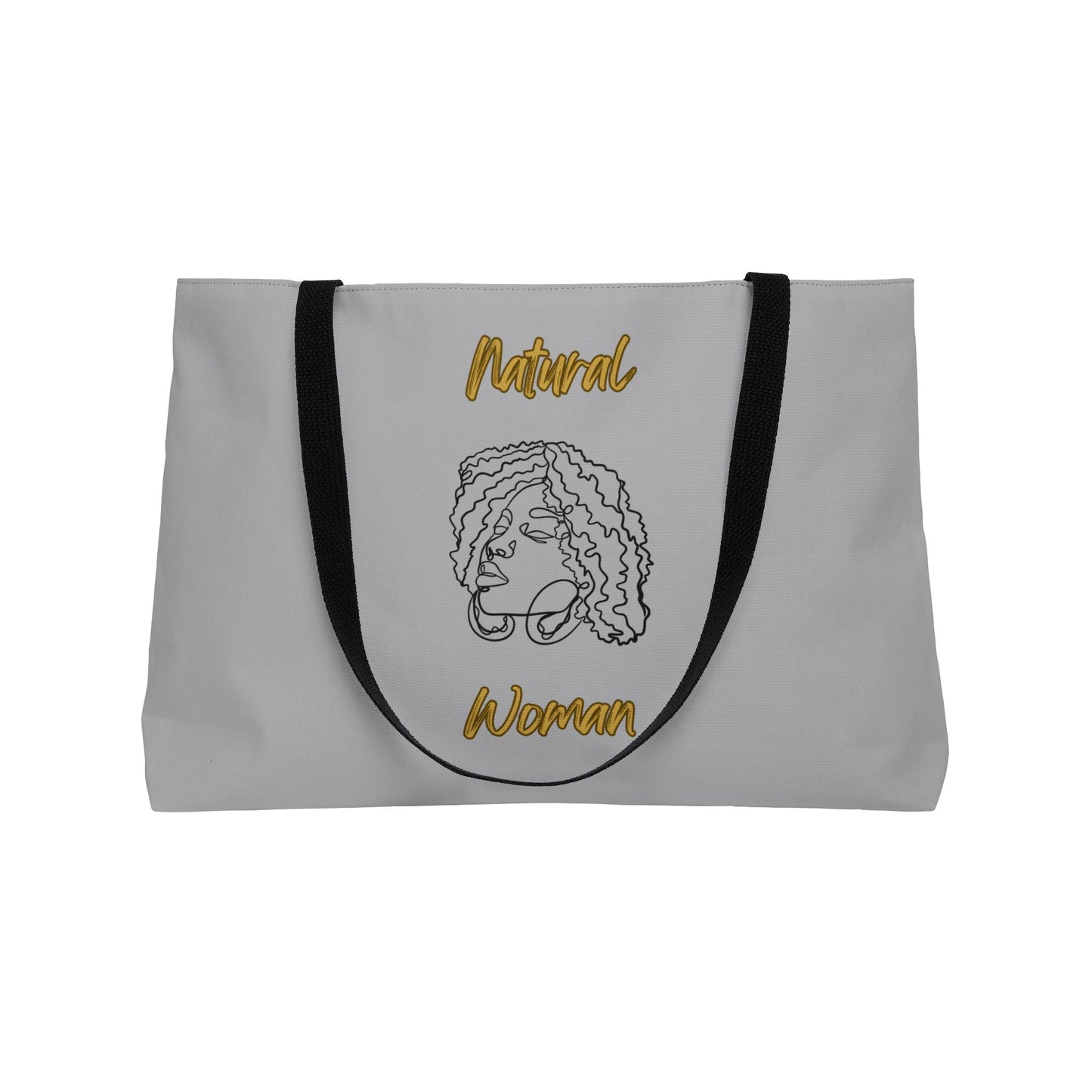 Natural Woman Naturally Me (BL) Weekender Tote Bag LIGHT GREY