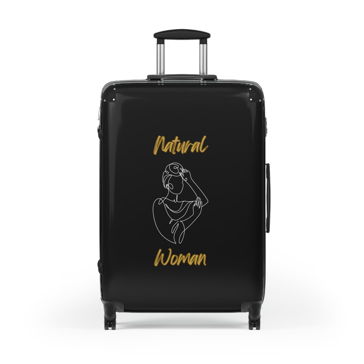 Natural Woman Style (WL) Suitcase BLACK
