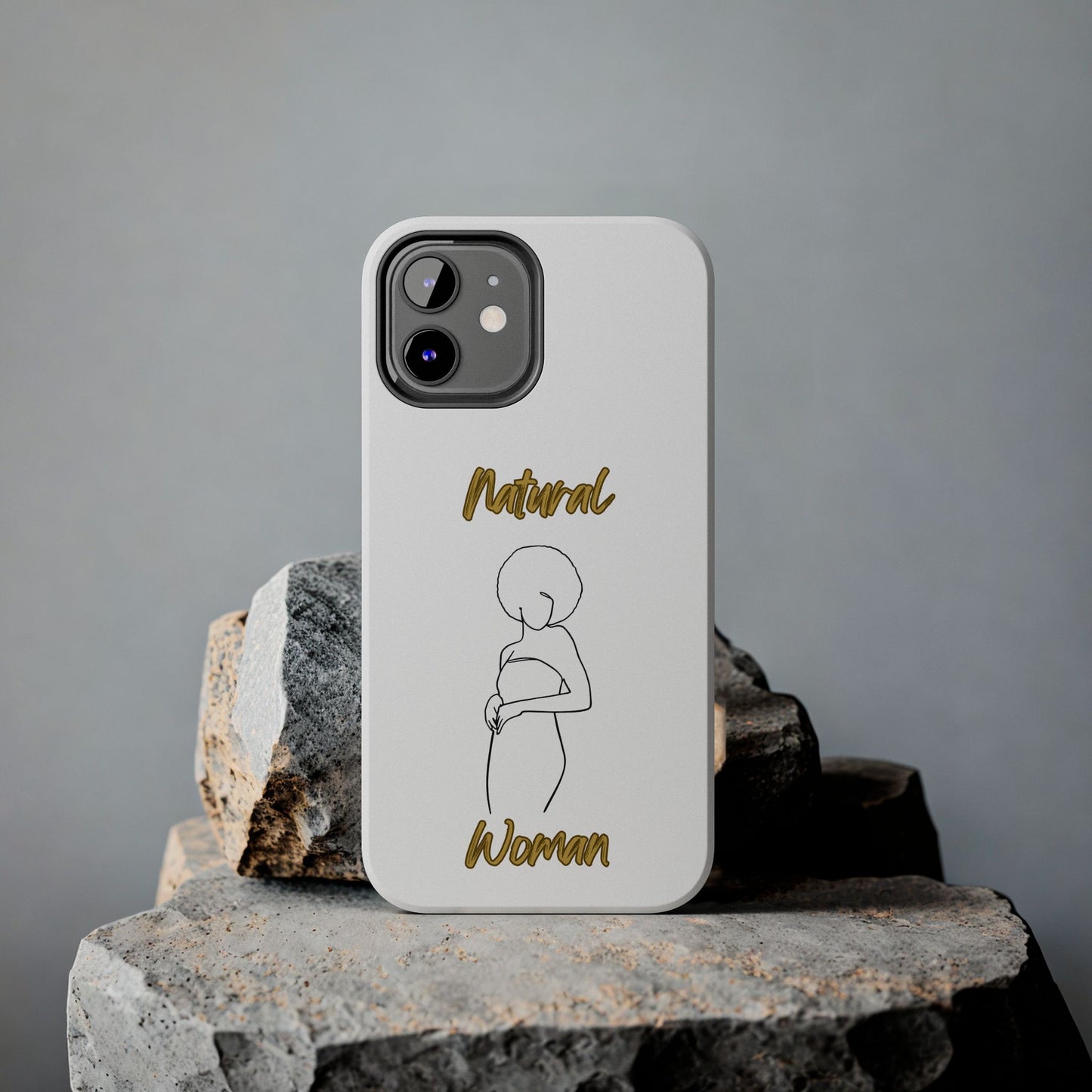 Natural Woman Sho Nuff (BL)Tough Phone Cases WHITE