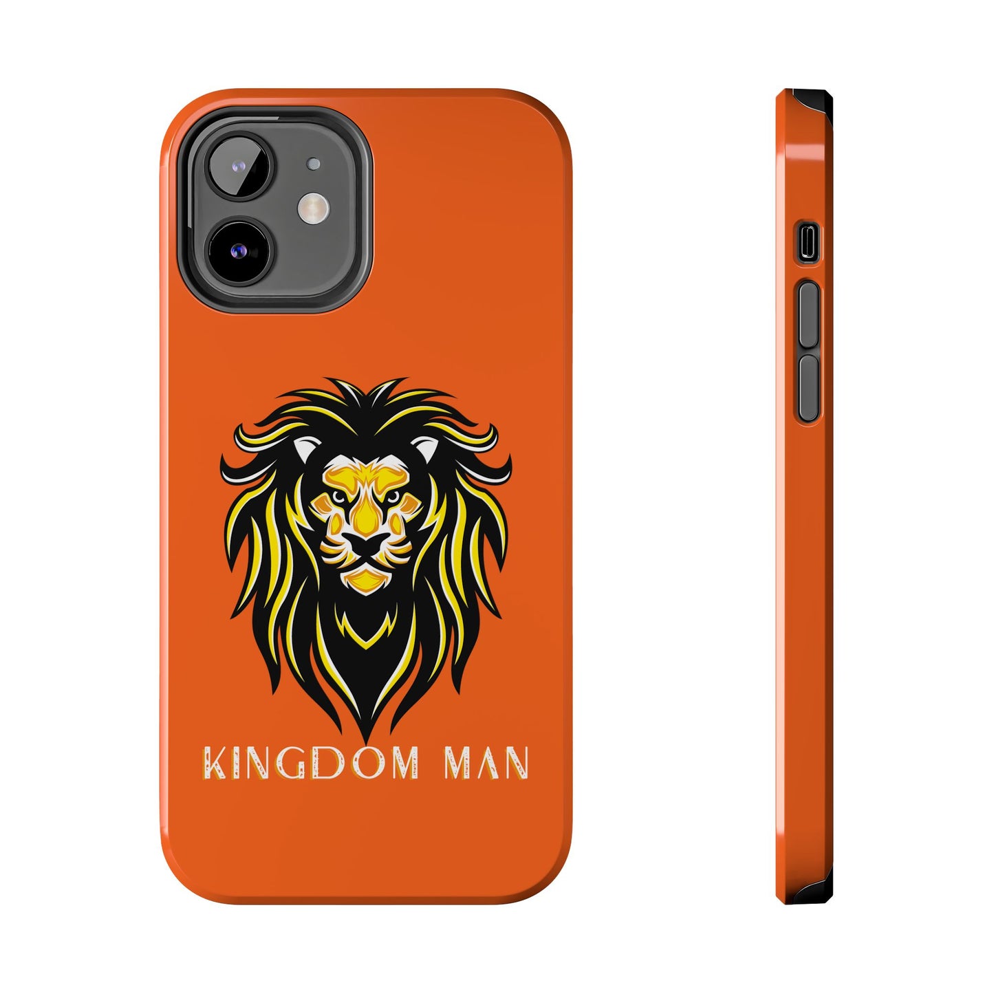 Kingdom Man (White-Gold Label) Tough Phone Case ORANGE