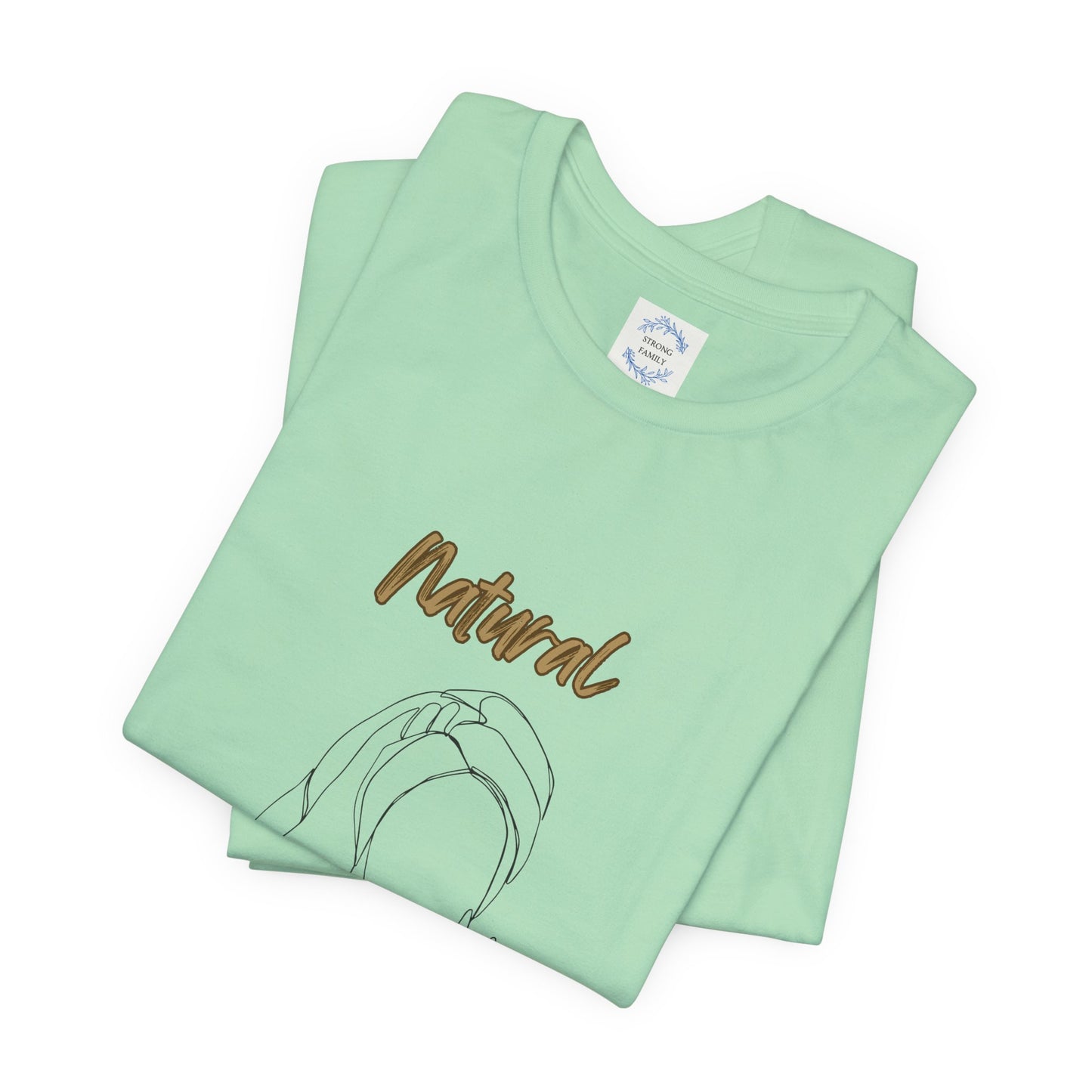 Natural Woman Towel Wrapped (BL) Short Sleeve T-Shirt