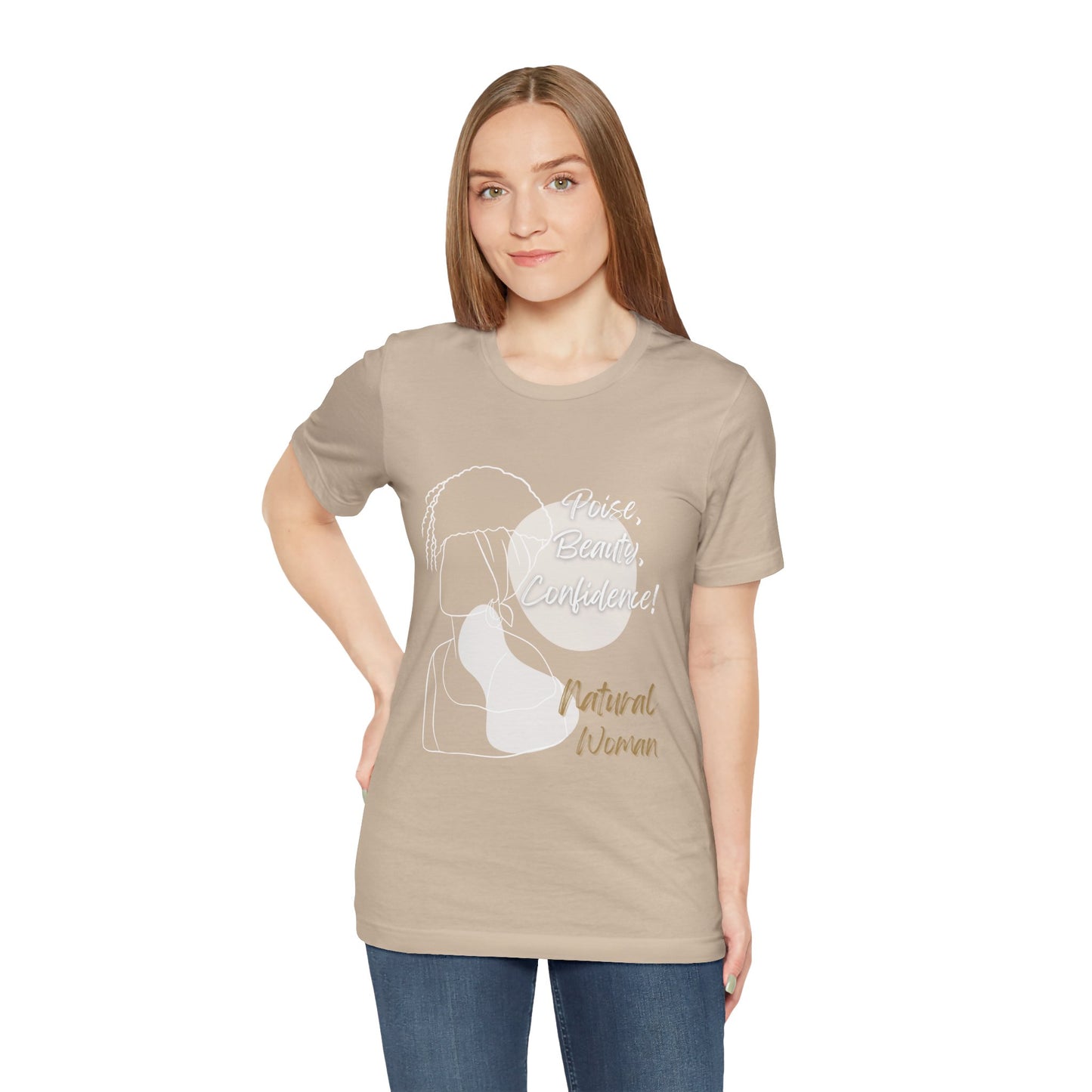 Natural Woman Puff (WL) Short Sleeve T-Shirt