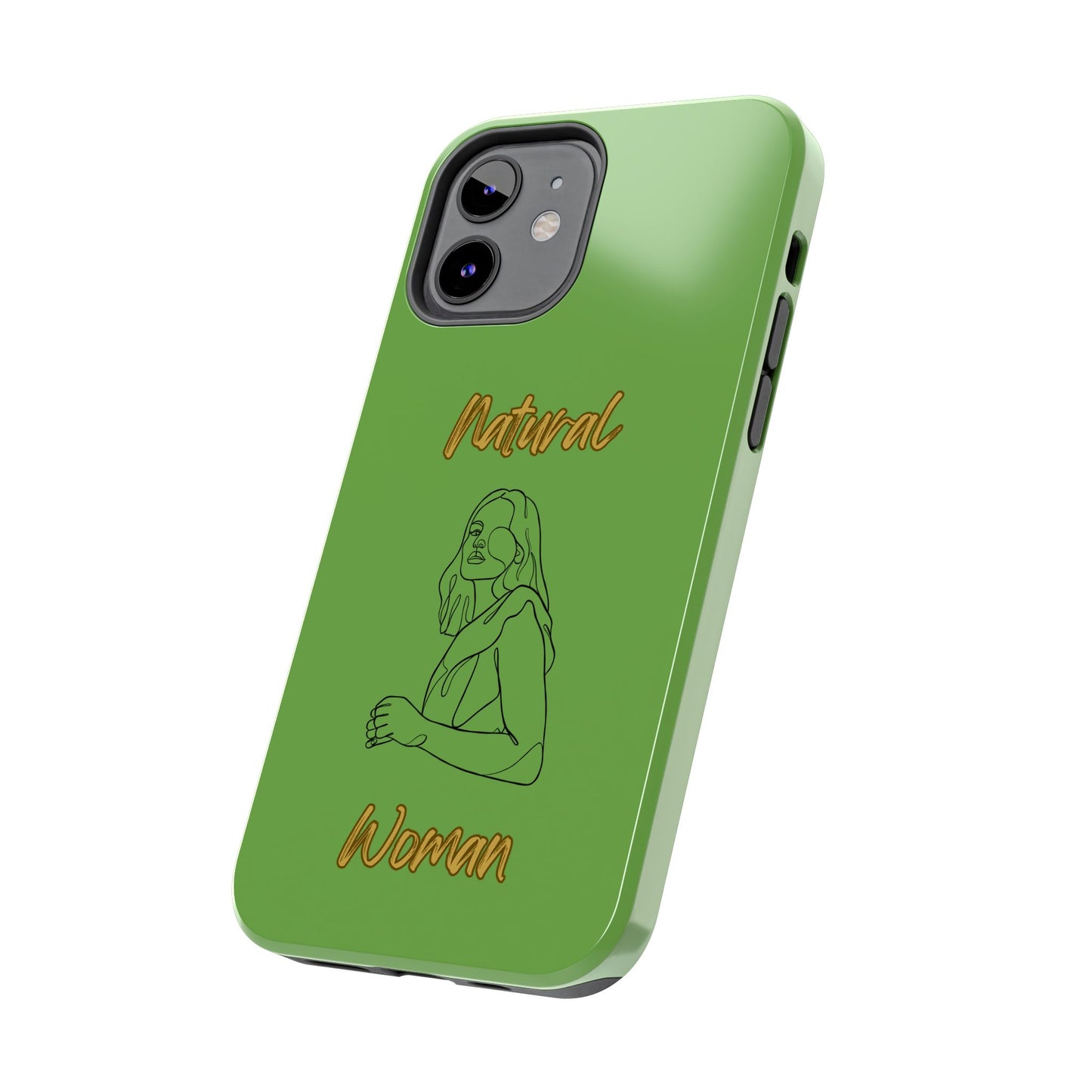 Natural Woman Care Free (BL)Tough Phone Cases GREEN