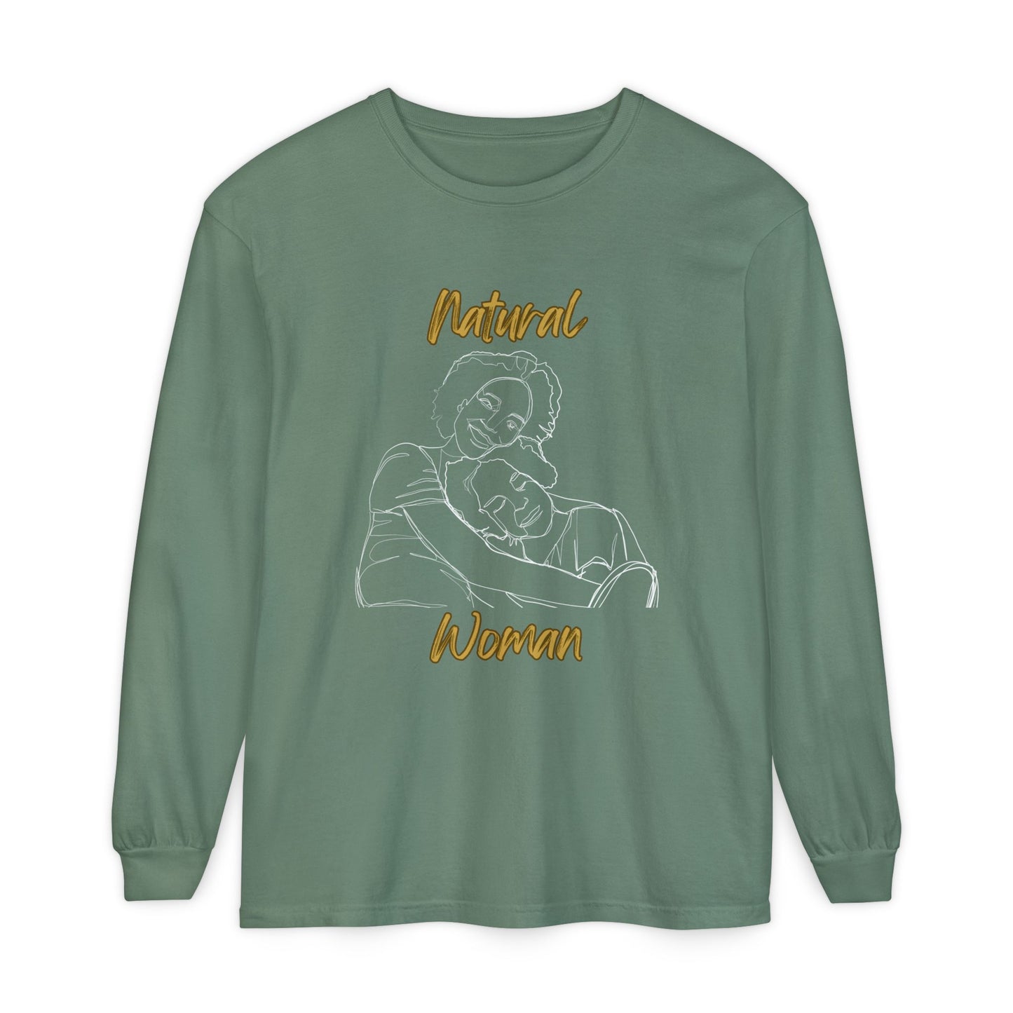 Natural Woman Loving Embrace (WL) Long Sleeve T-Shirt