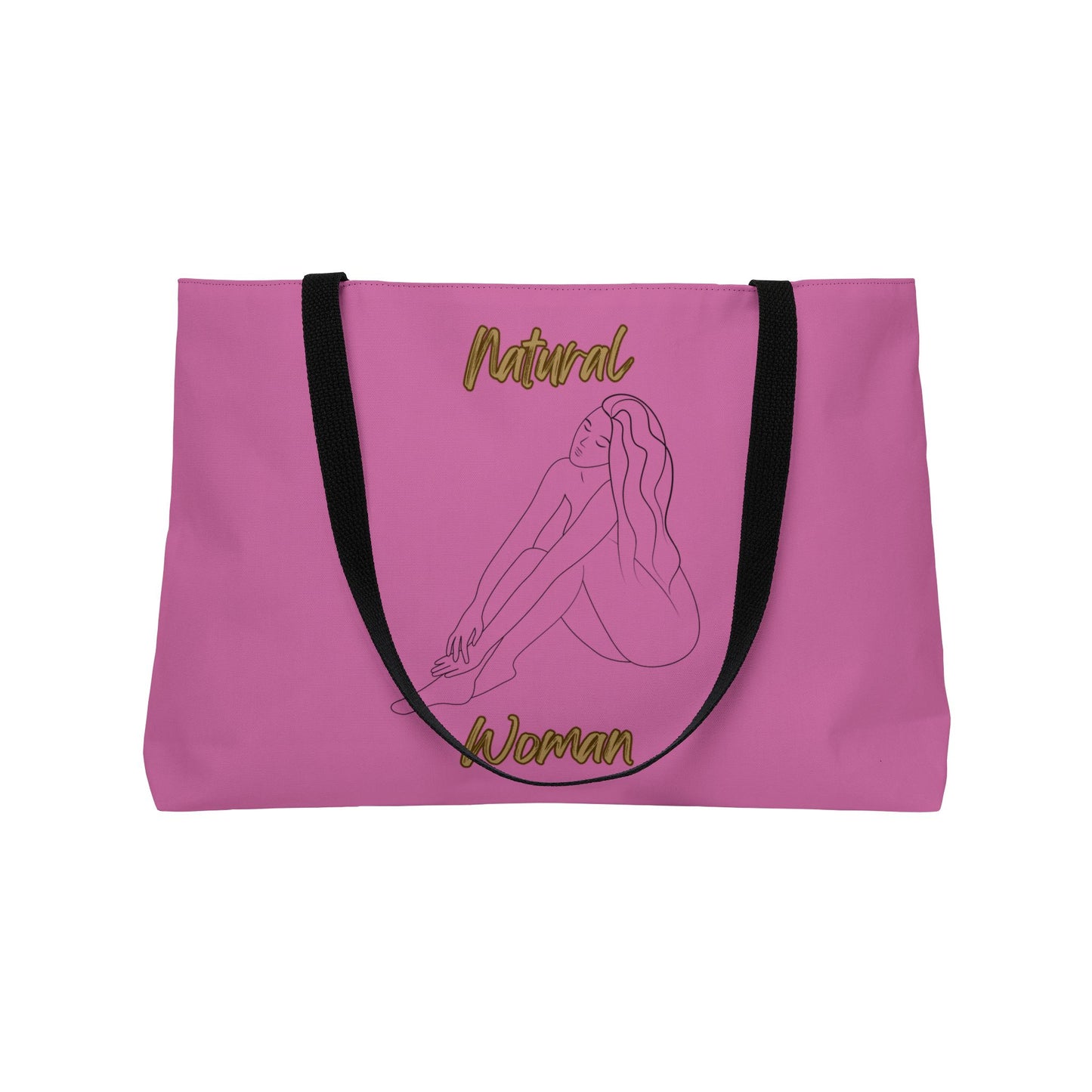 Natural Woman Beauty (BL) Weekender Tote Bag LIGHT PINK