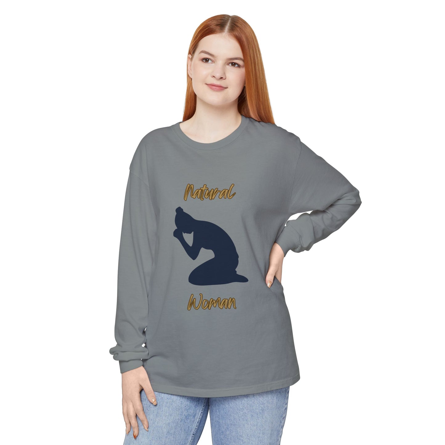 Natural Woman Pray (BL) Long Sleeve T-Shirt