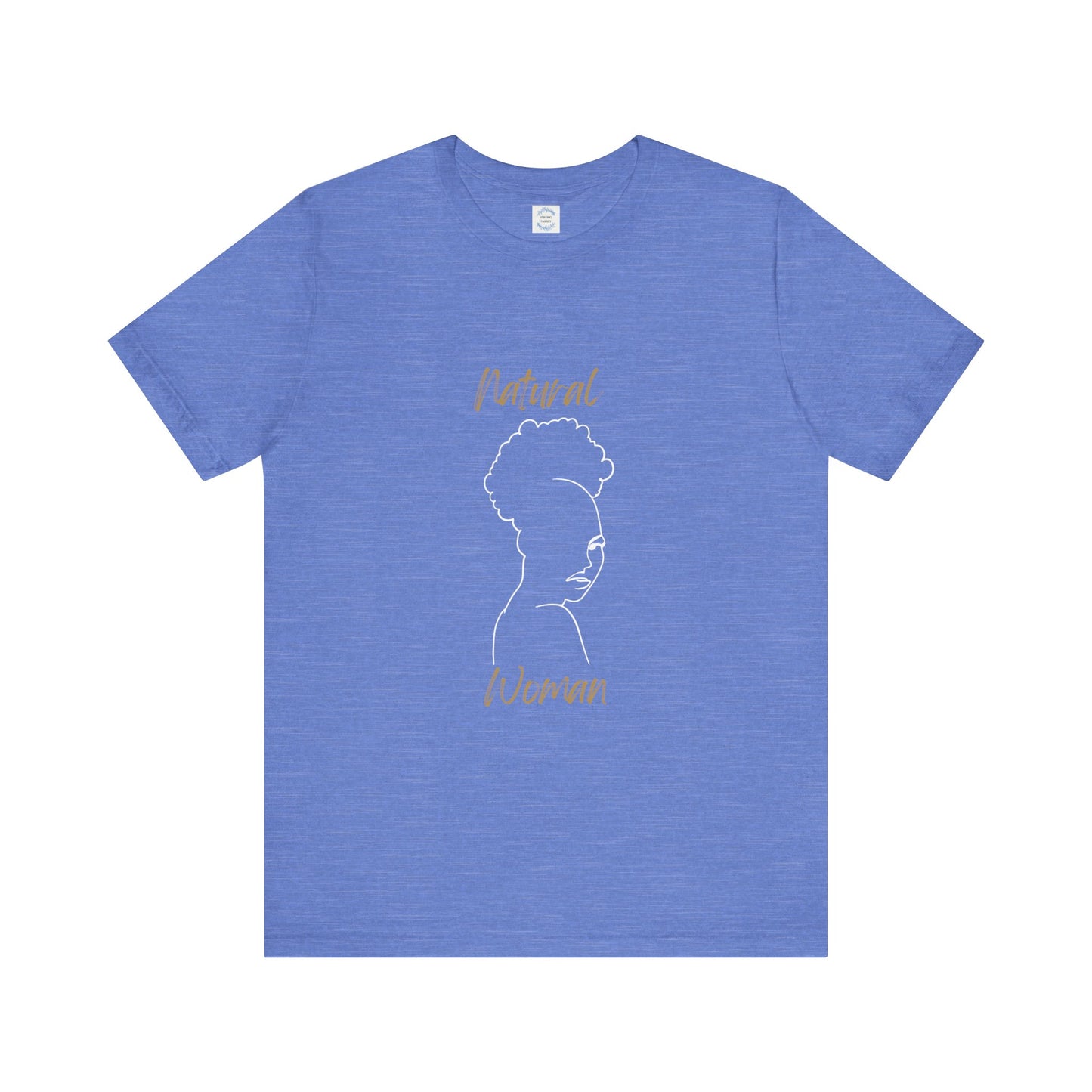 Natural Woman Twist Afro (WL) Short Sleeve T-Shirt