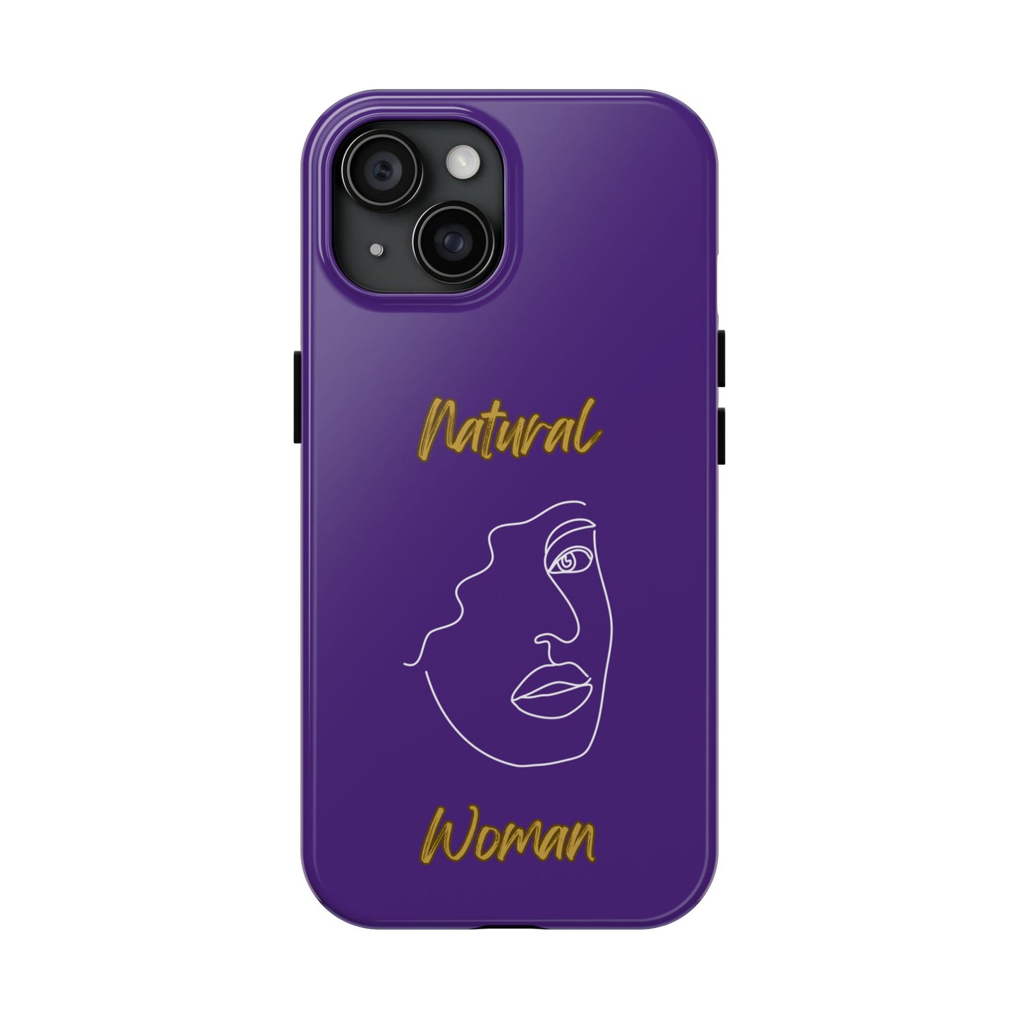 Natural Woman Peekaboo (WL)Tough Phone Cases PURPLE