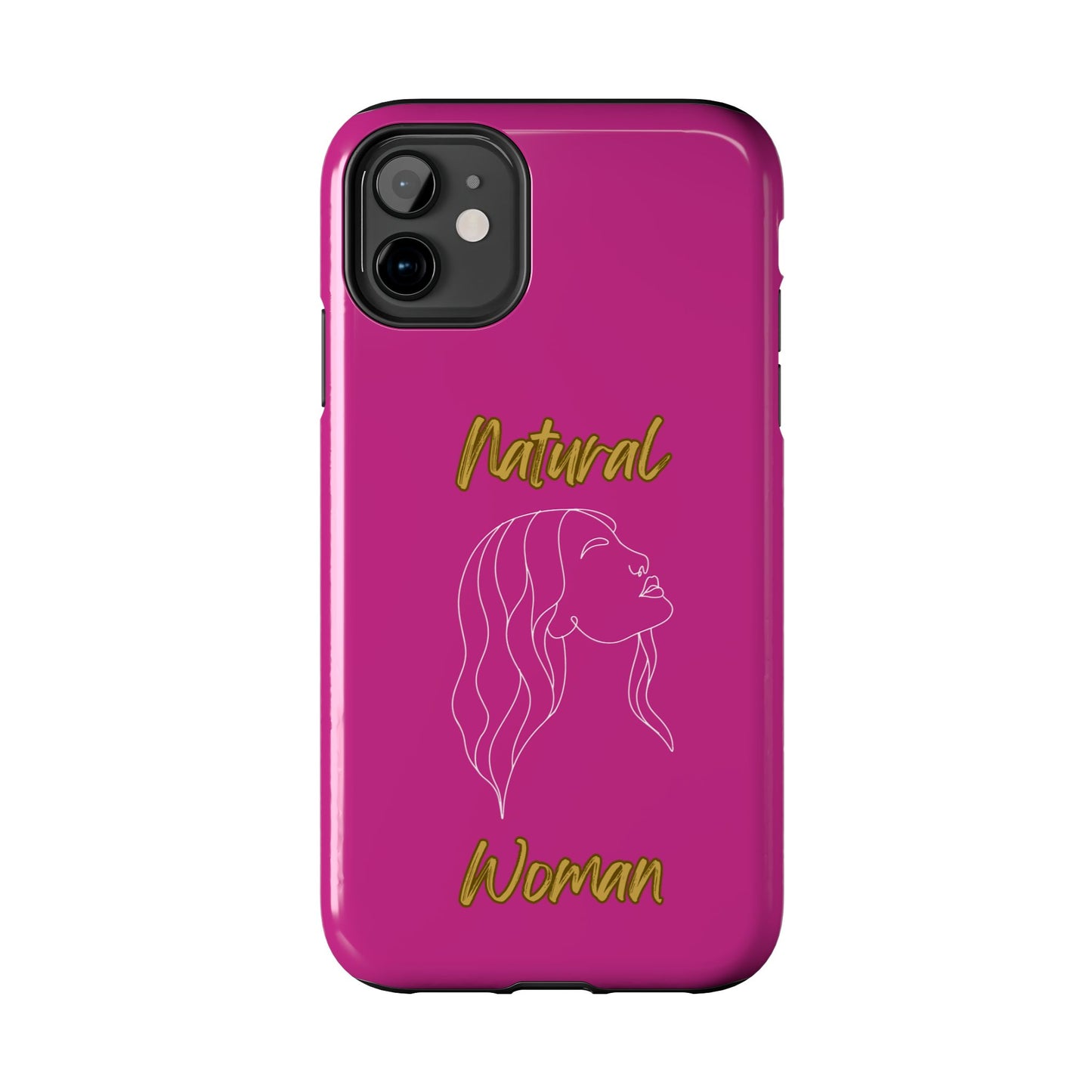 Natural Woman Breeze On Face (WL)Tough Phone Cases PINK