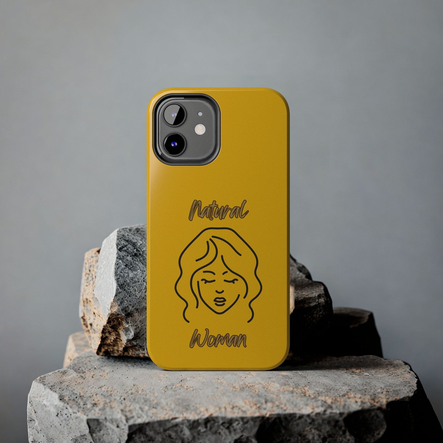 Natural Woman Modest (BL)Tough Phone Cases YELLOW