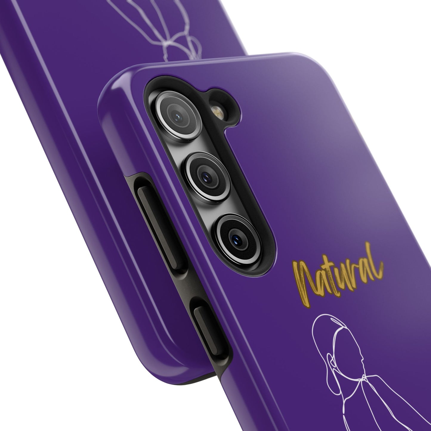 Natural Woman Hands Free (WL)Tough Phone Cases PURPLE