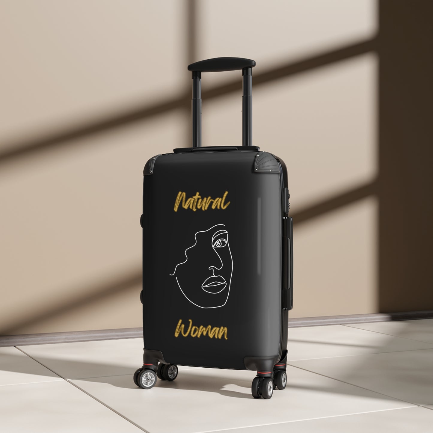 Natural Woman Peekaboo (WL) Suitcase BLACK