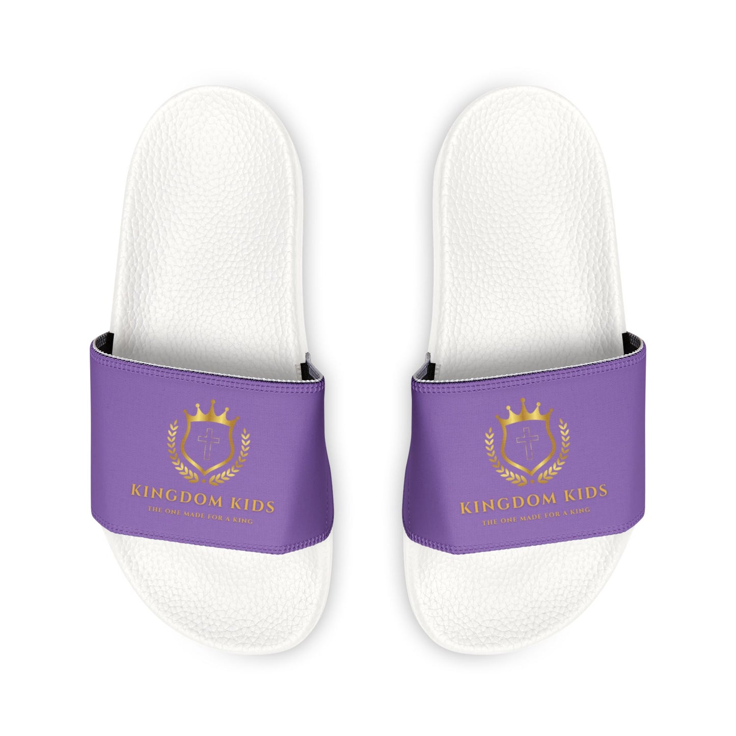 Kingdom Kids Youth Removable-Strap Sandals (Light Purple)
