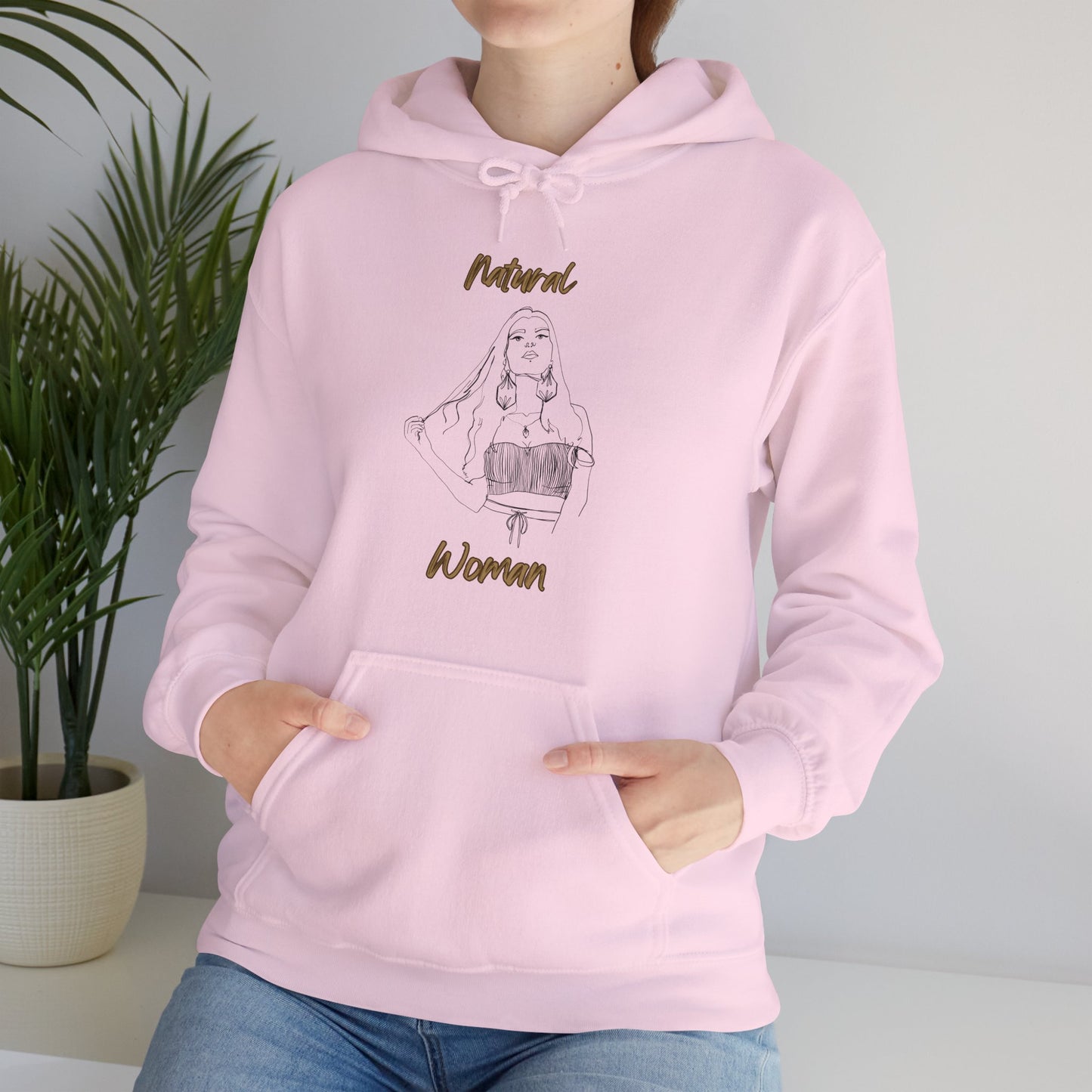 Natural Woman Thinking (BL) Hoodie