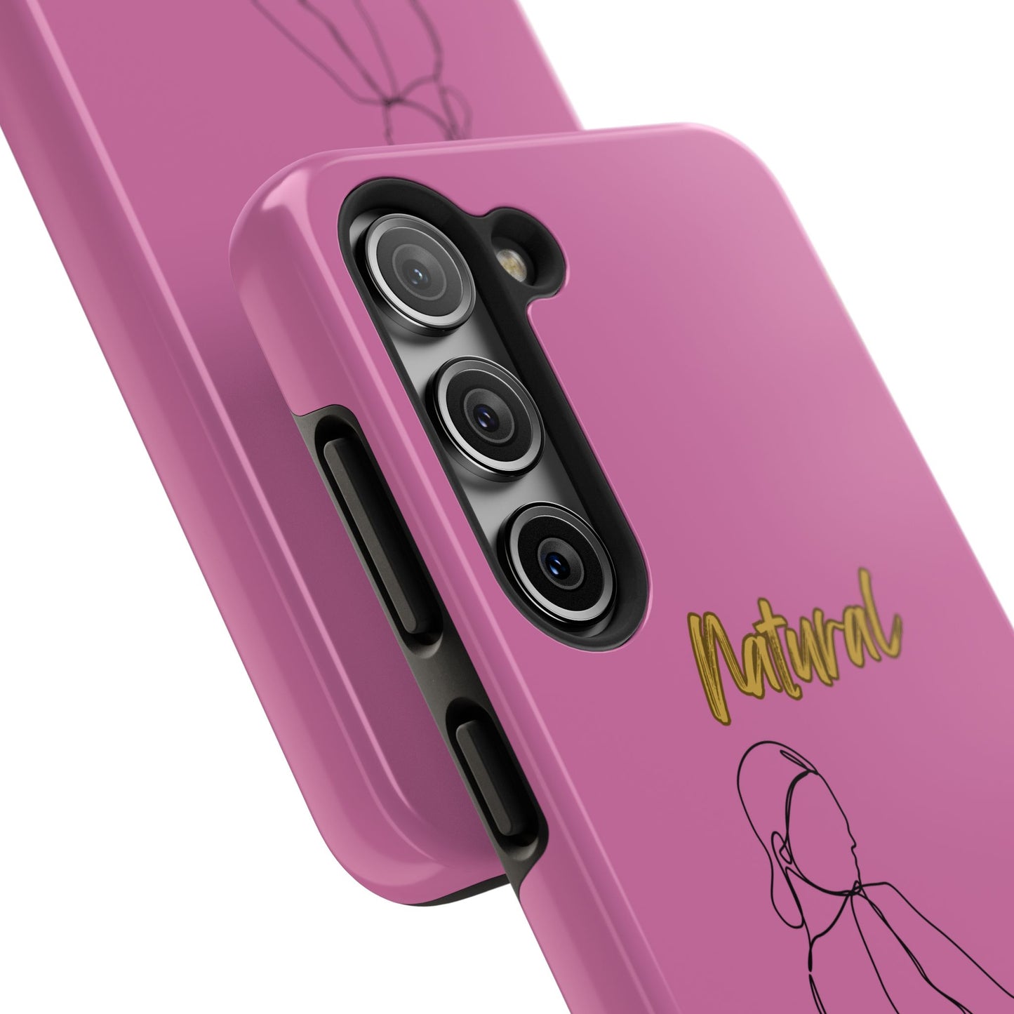Natural Woman Hands Free (BL)Tough Phone Cases LIGHT PINK