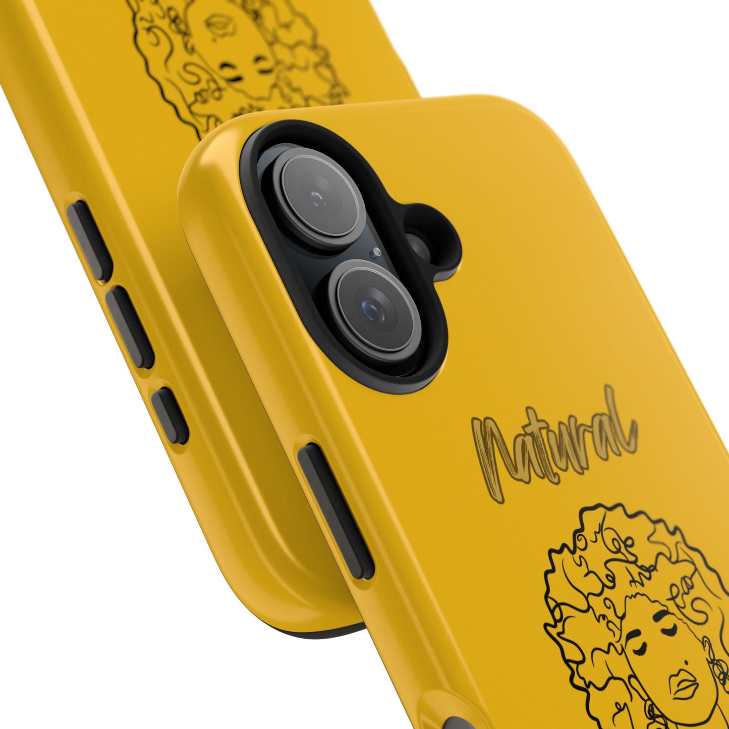 Natural Woman All About Me (BL)Tough Phone Cases YELLOW