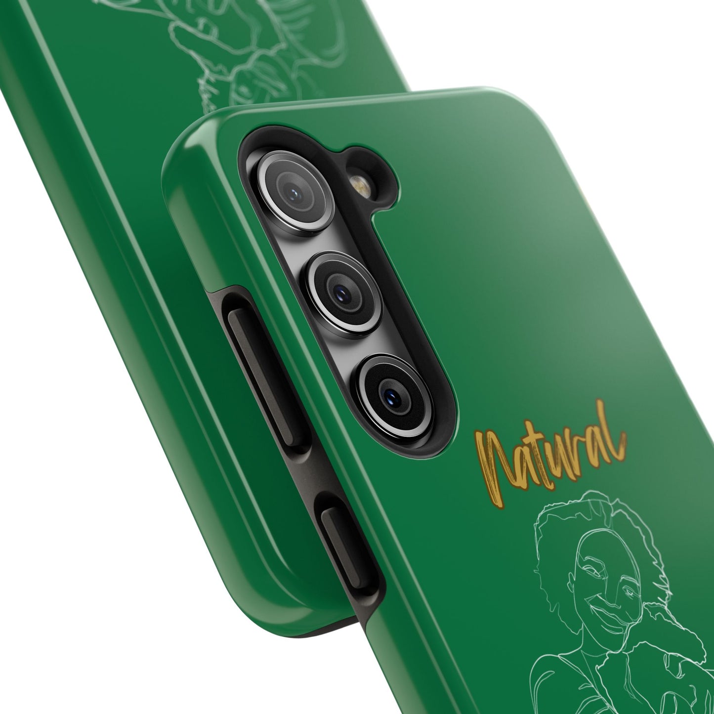 Natural Woman Loving Embrace (WL)Tough Phone Cases DARK GREEN