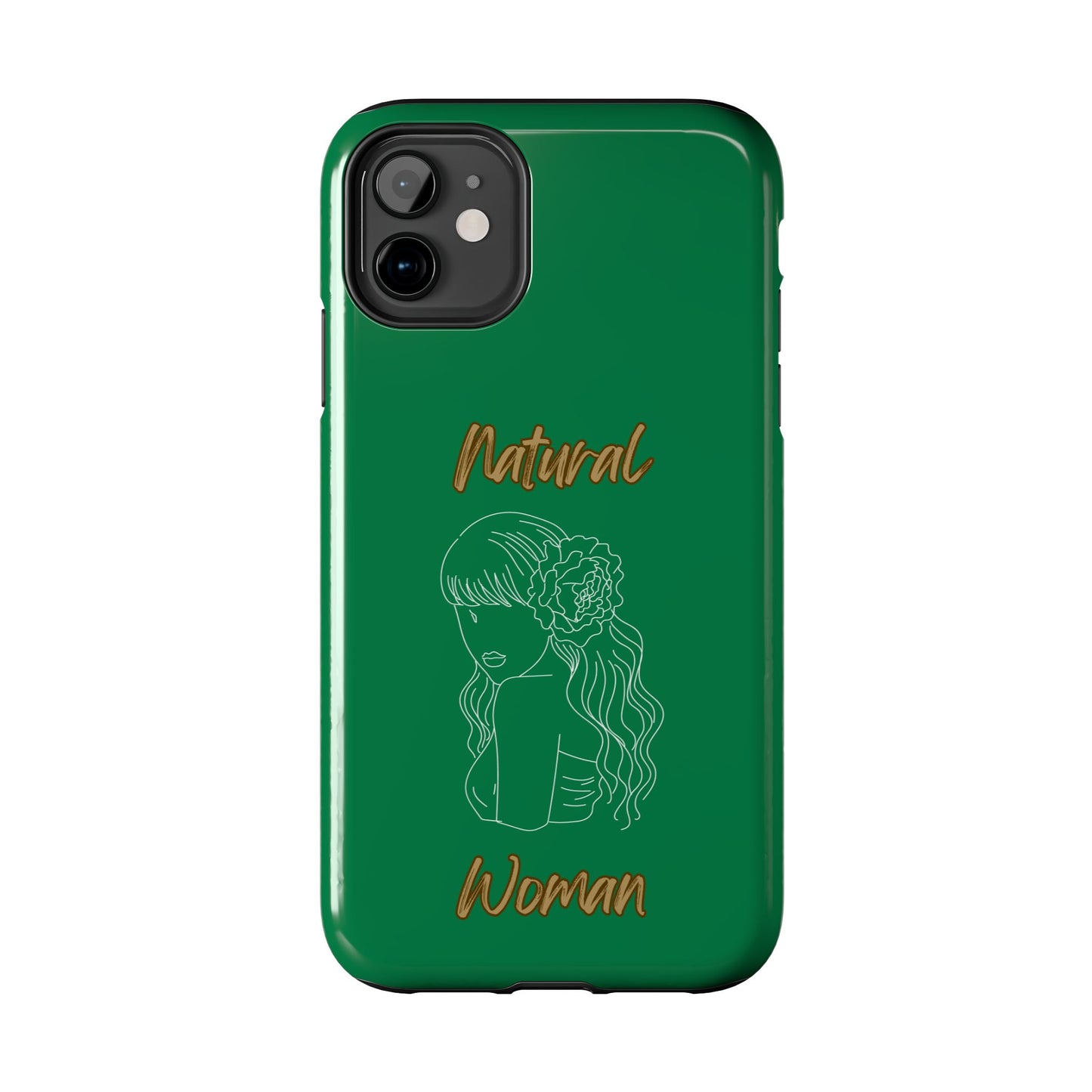 Natural Woman Newness (WL)Tough Phone Cases DARK GREEN