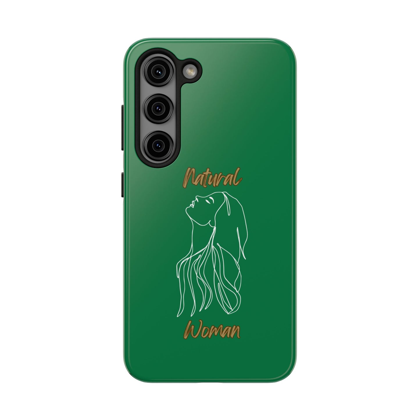 Natural Woman Appreciation (WL)Tough Phone Cases DARK GREEN