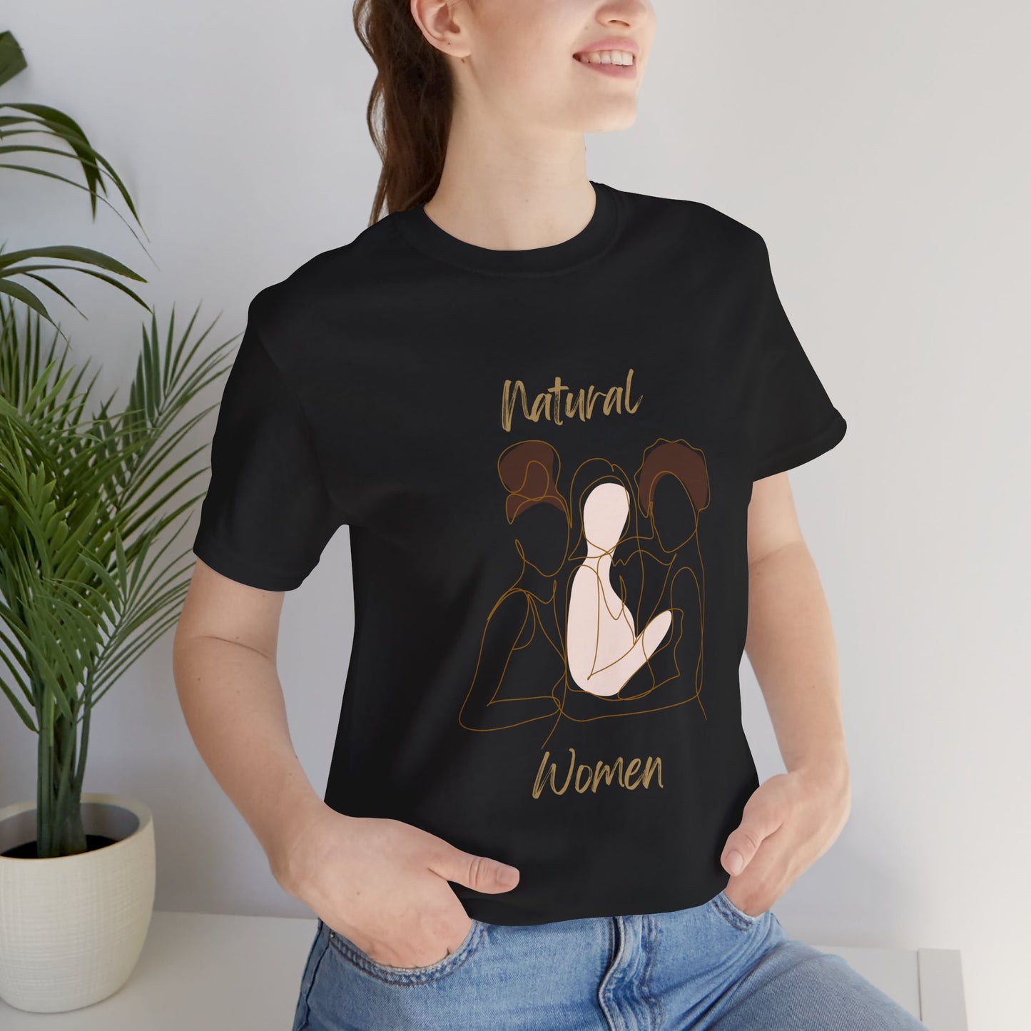 Natural Woman Friends Short Sleeve T-Shirt