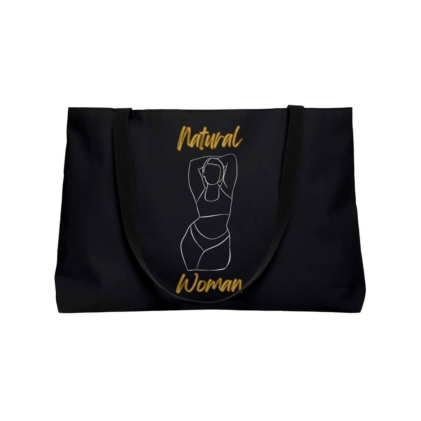 Natural Woman I Love Me (WL) Weekender Tote Bag BLACK