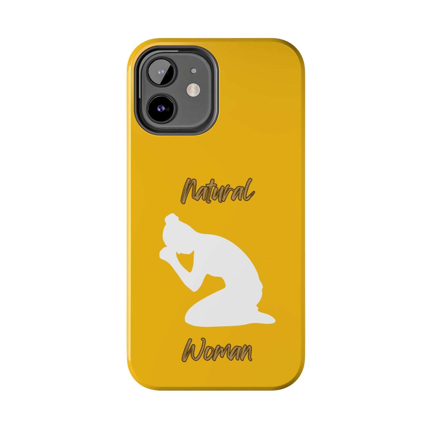 Natural Woman Pray (WL) Tough Phone Cases YELLOW