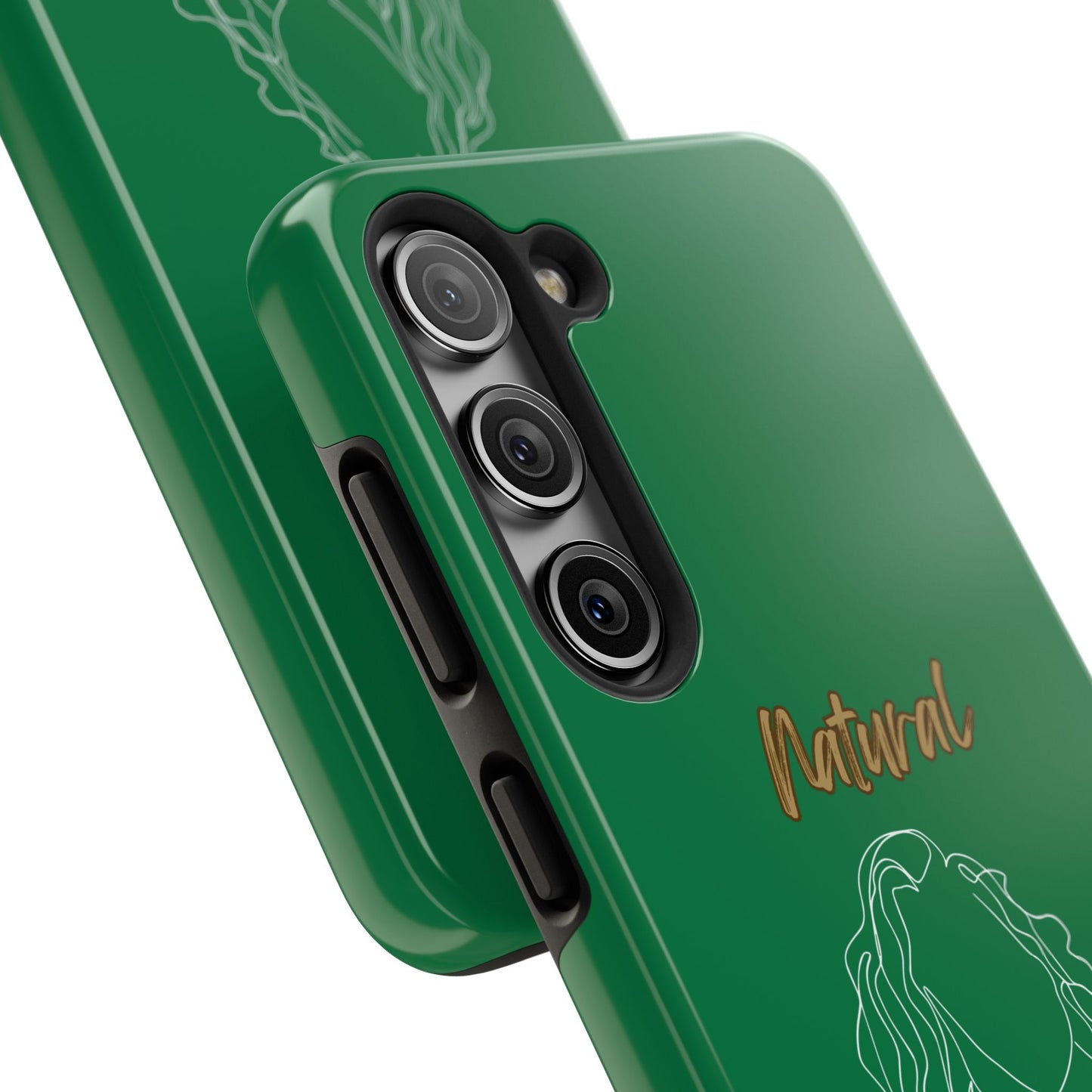 Natural Woman Relaxed (WL) Tough Phone Cases DARK GREEN