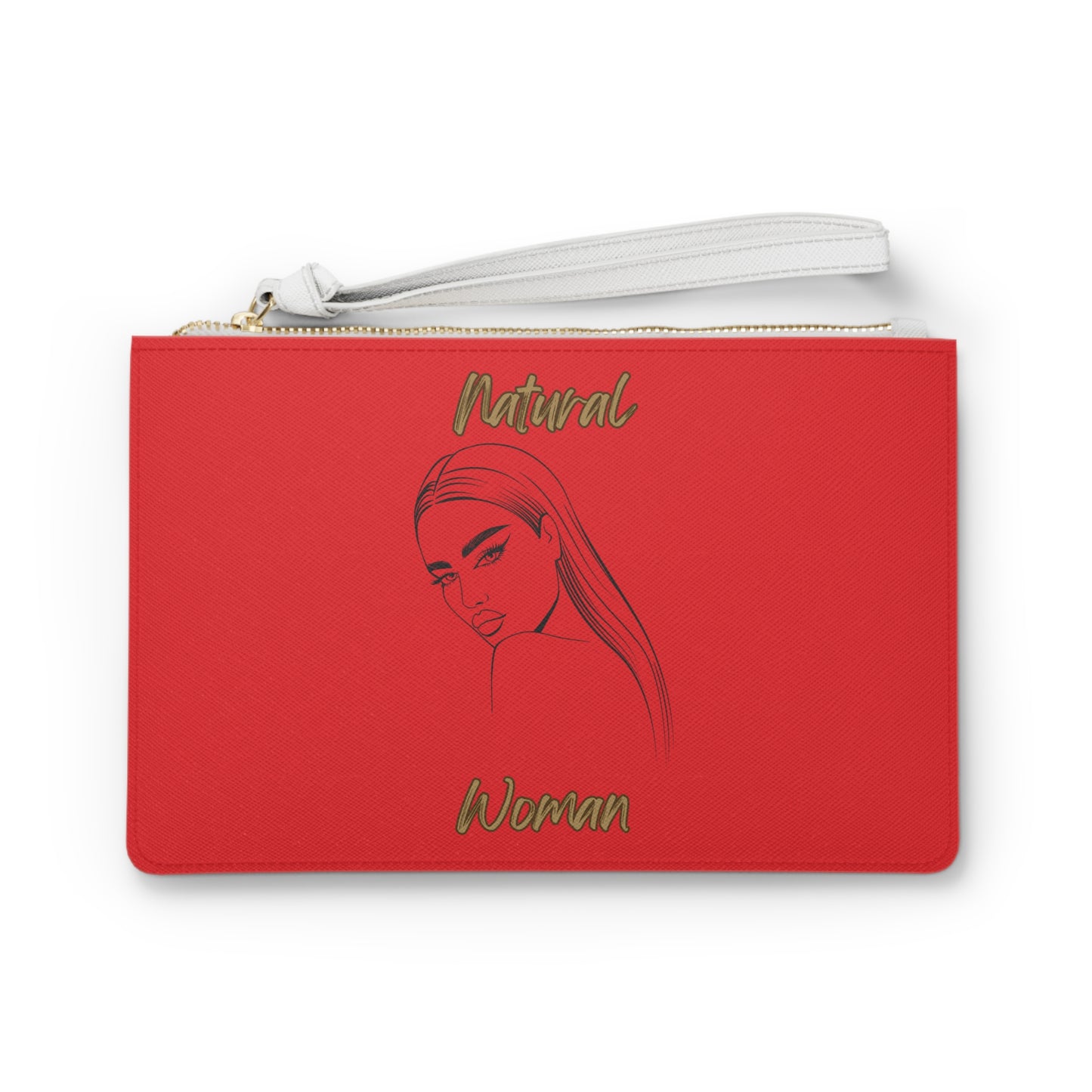 Natural Woman The Stare (BL) Clutch Bag RED