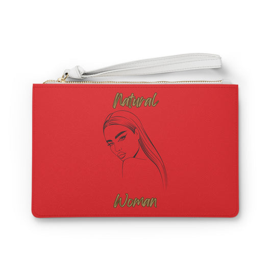 Natural Woman The Stare (BL) Clutch Bag RED