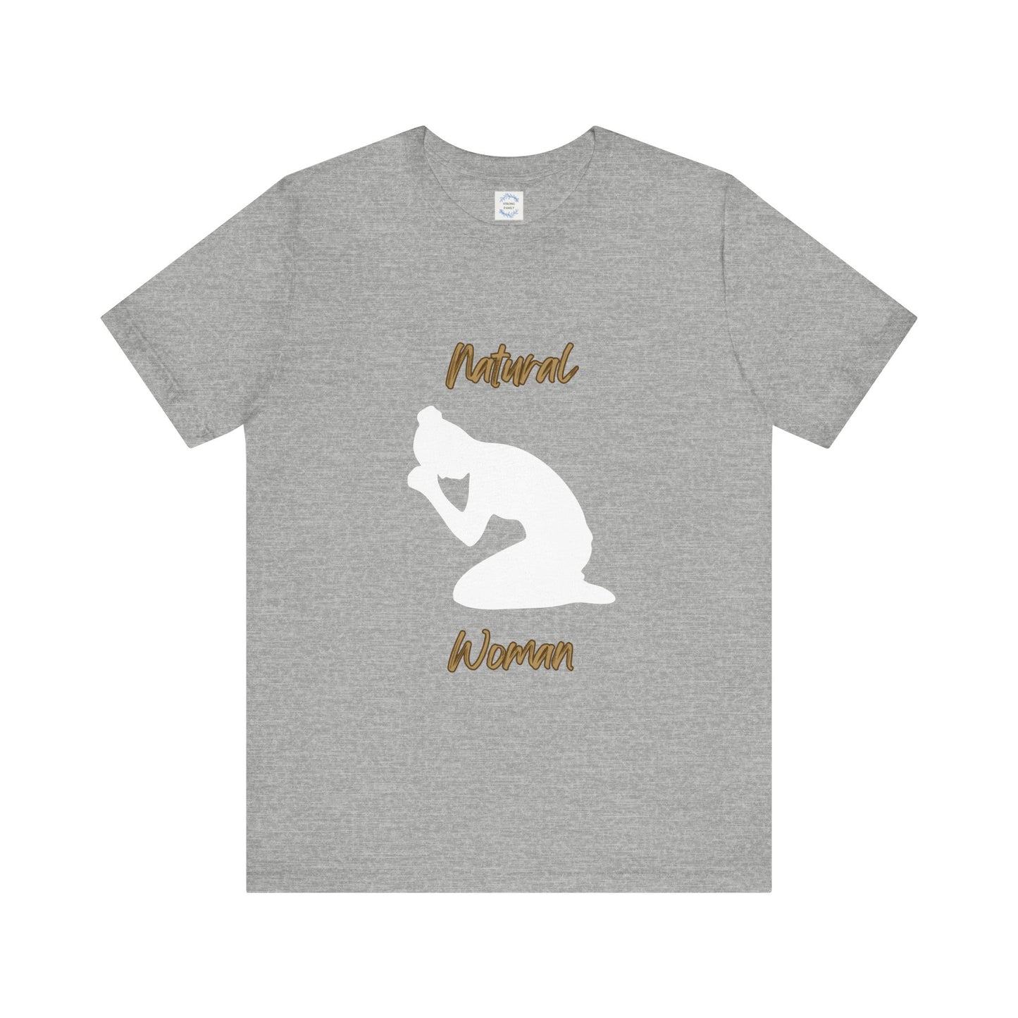 Natural Woman Pray  (WL) Short Sleeve T-Shirt