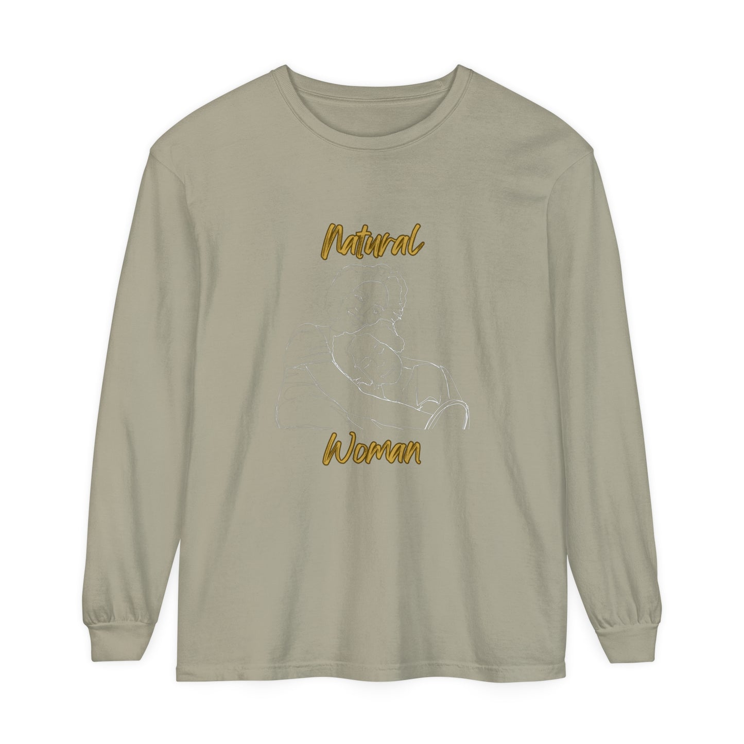 Natural Woman Loving Embrace (WL) Long Sleeve T-Shirt