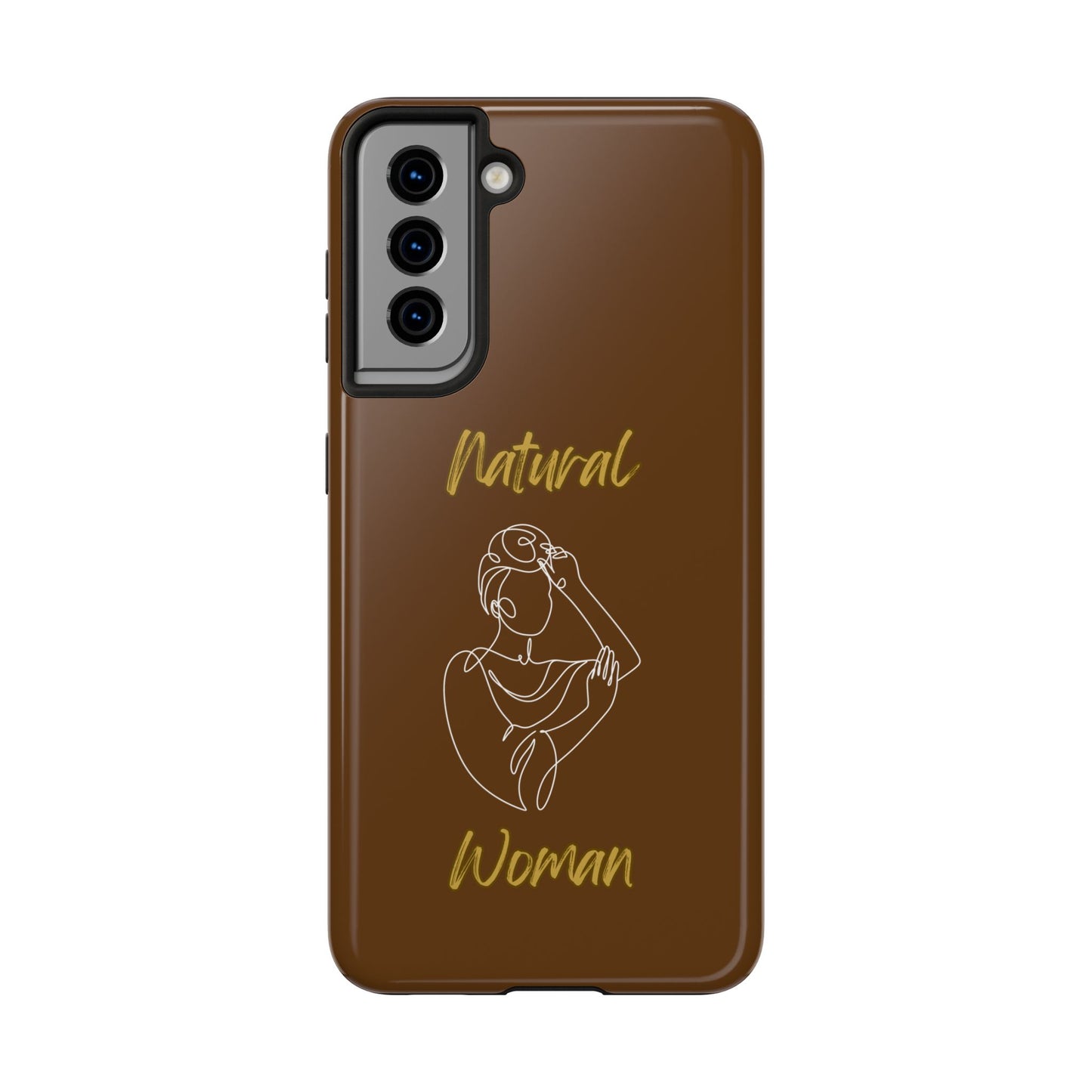Natural Woman Style (WL)Tough Phone Cases BROWN