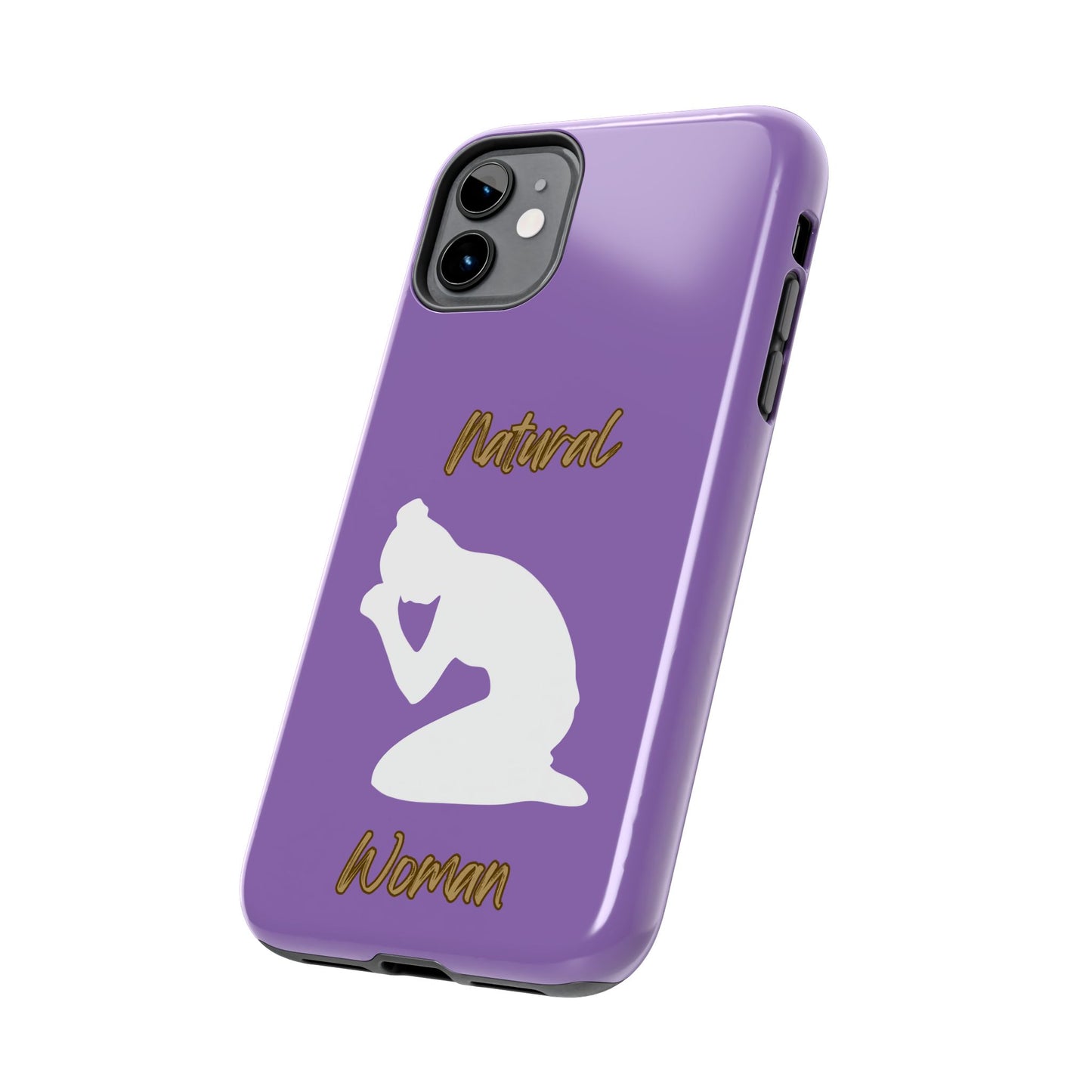 Natural Woman Pray (WL) Tough Phone Cases LIGHT PURPLE