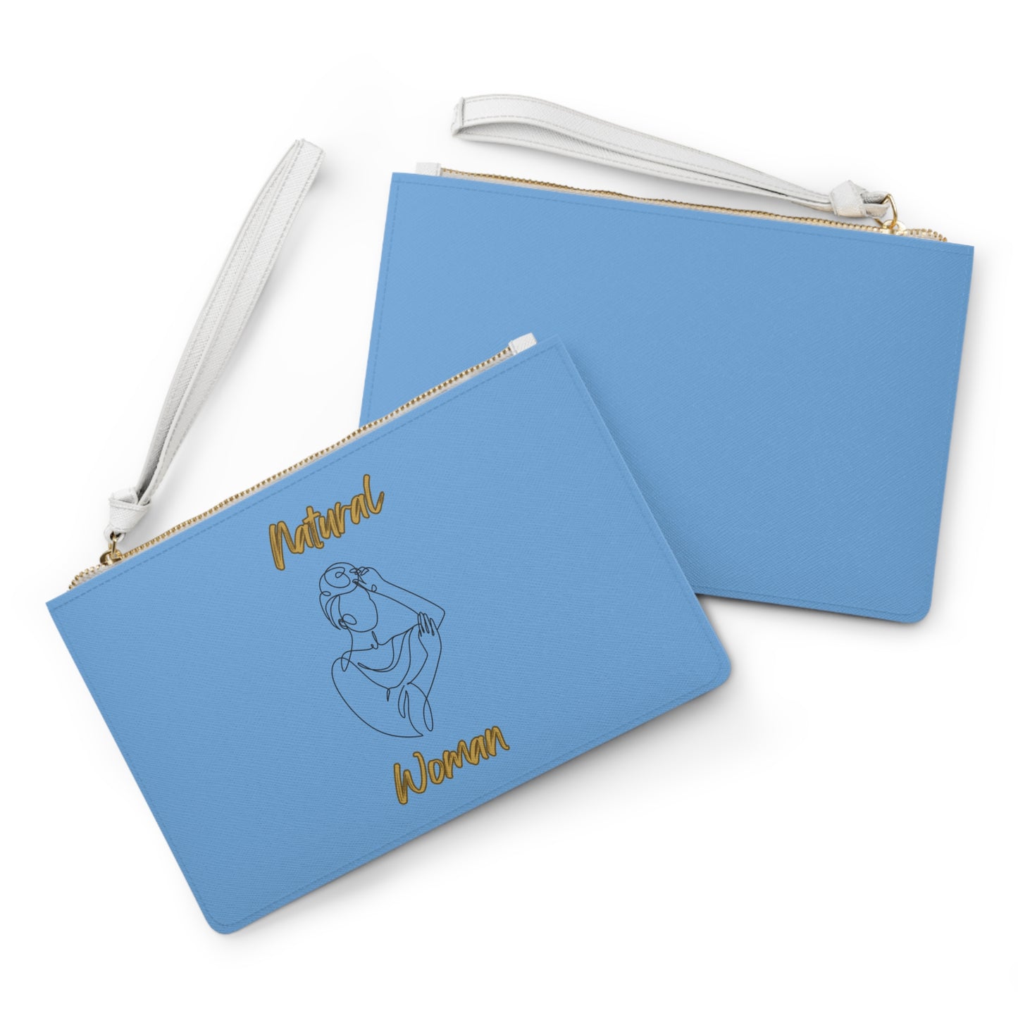 Natural Woman Style (BL) Clutch Bag LIGHT BLUE