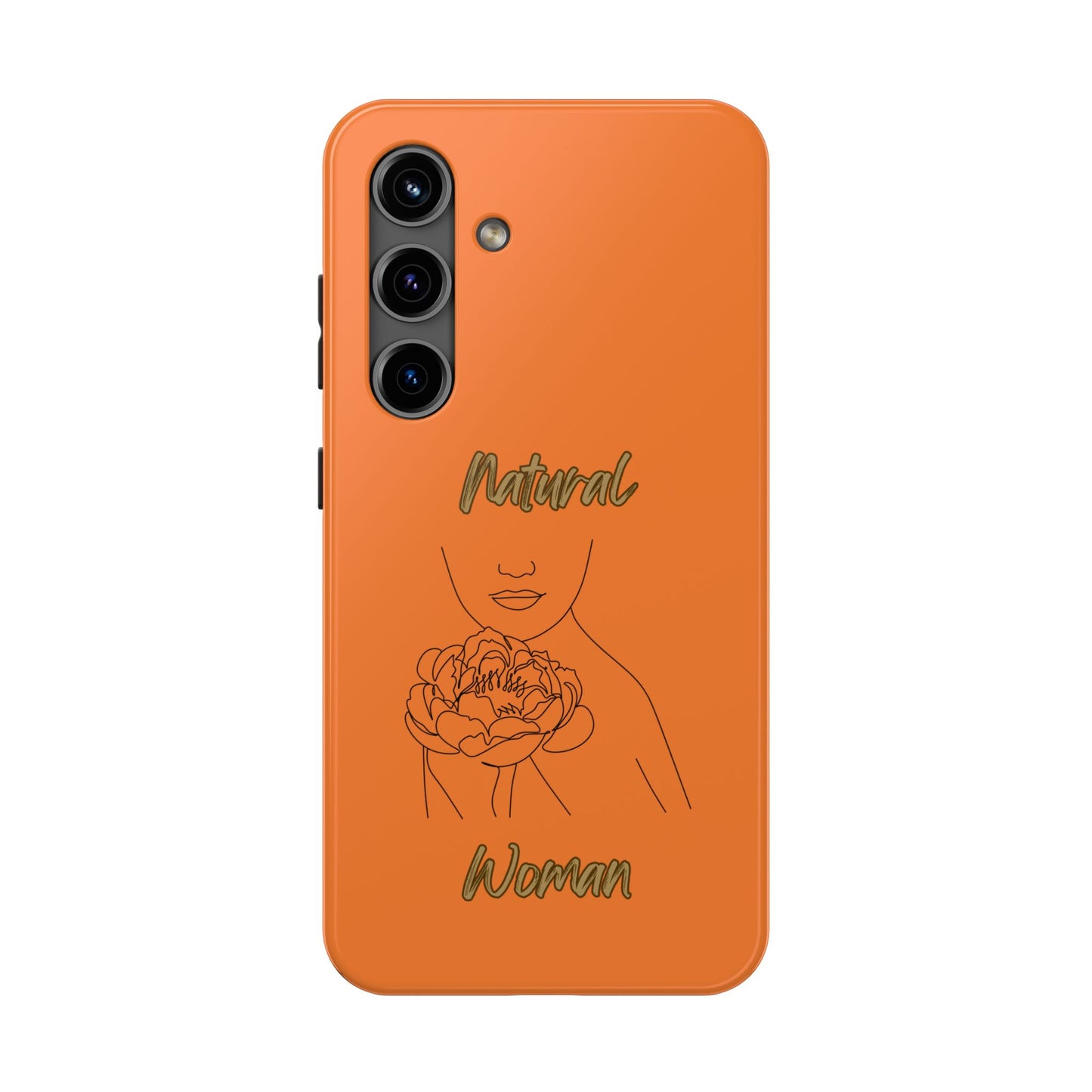 Natural Woman Kissed Flower (BL)Tough Phone Cases CRUSTA