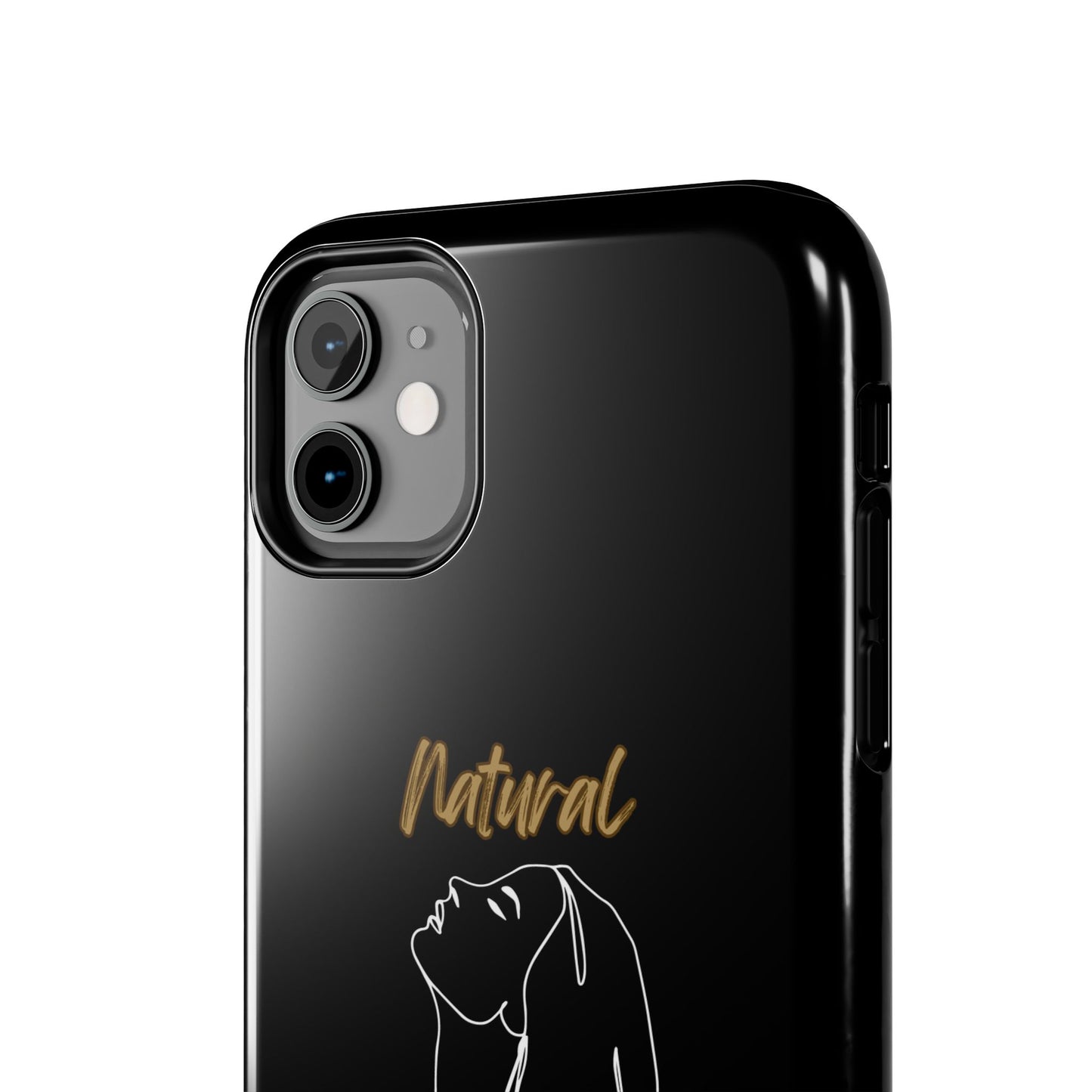 Natural Woman Appreciation (WL)Tough Phone Cases BLACK