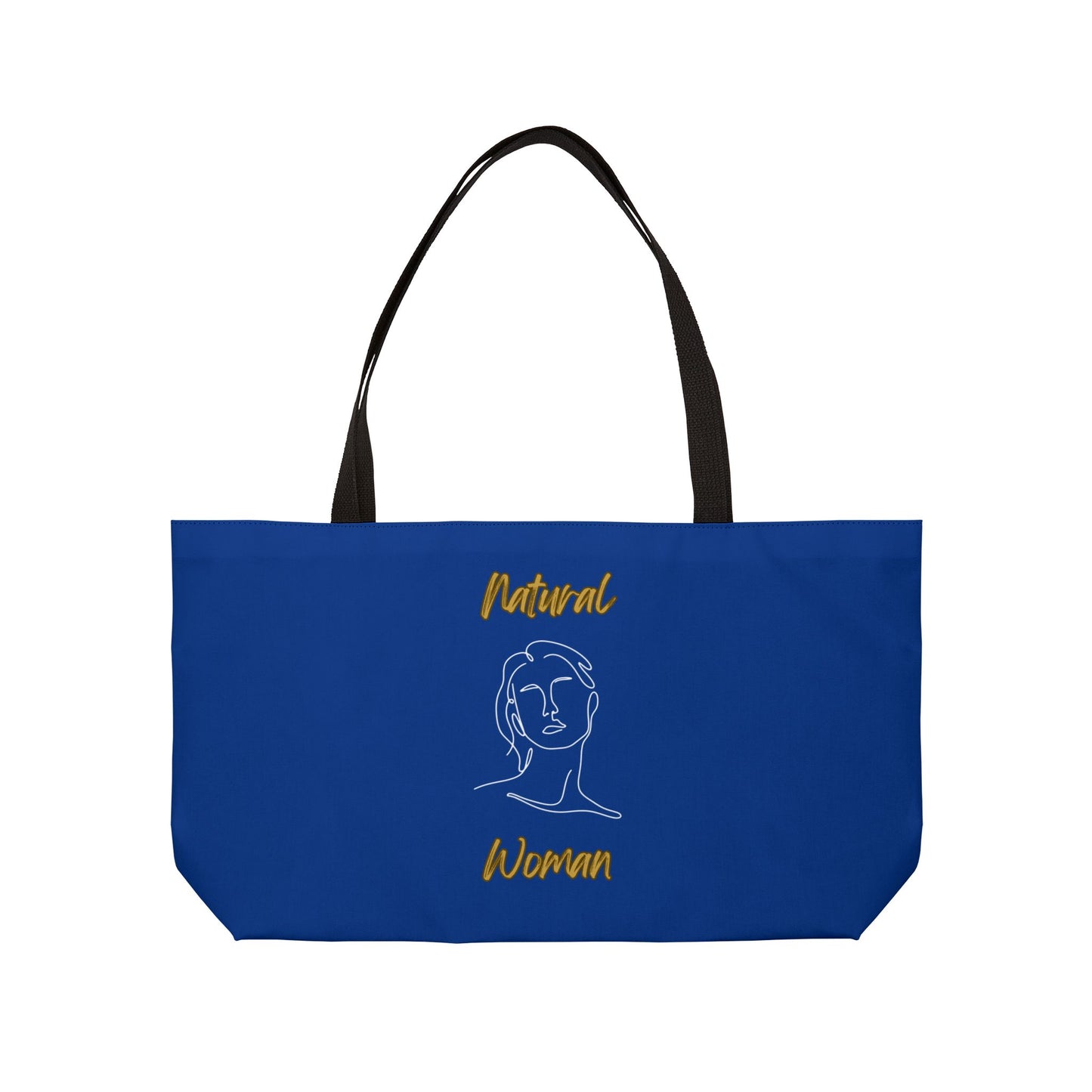 Natural Woman Hello (WL) Weekender Tote Bag DARK BLUE